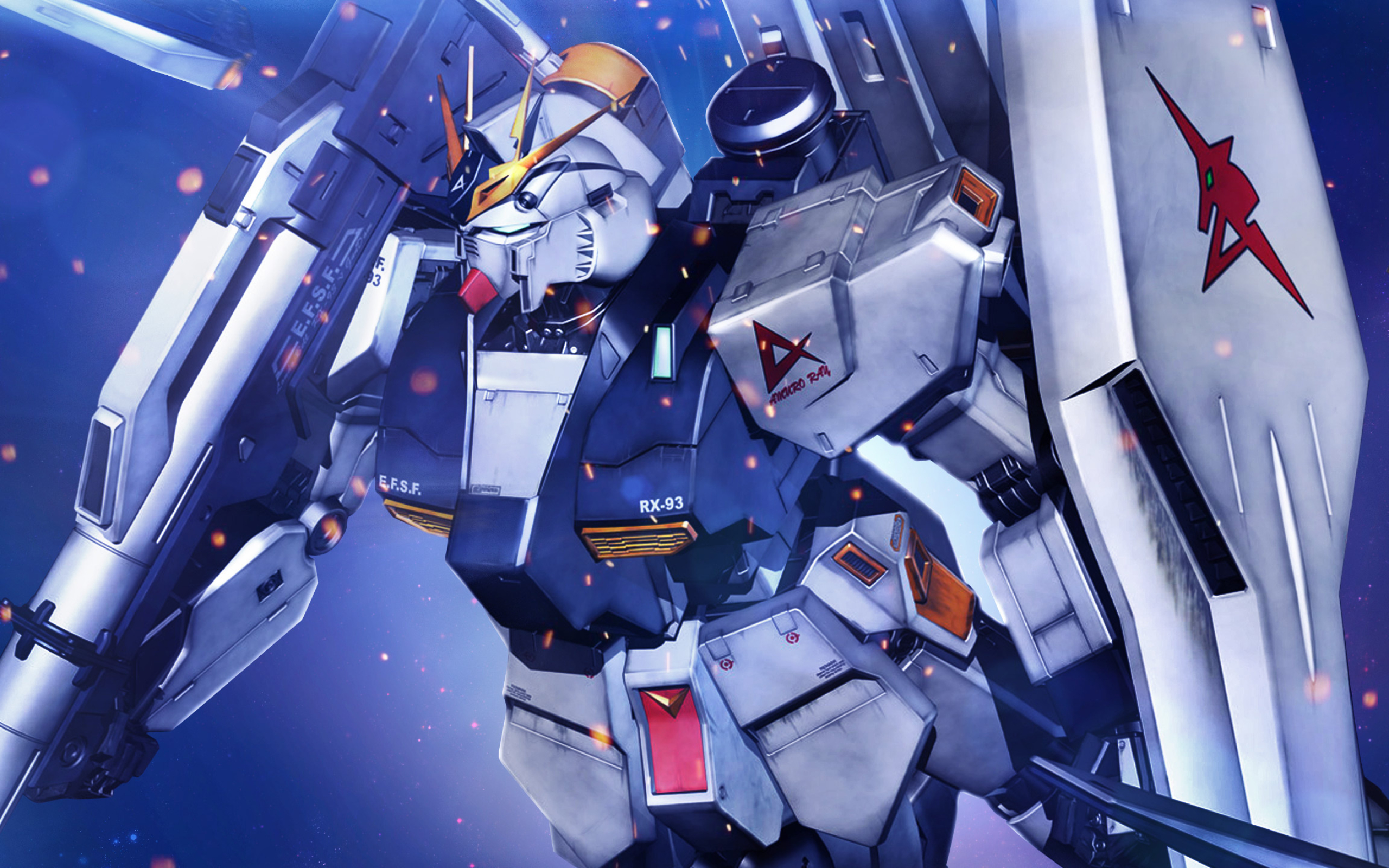 RX-93 ν, Gundam Unicorn Wallpaper, 2560x1600 HD Desktop