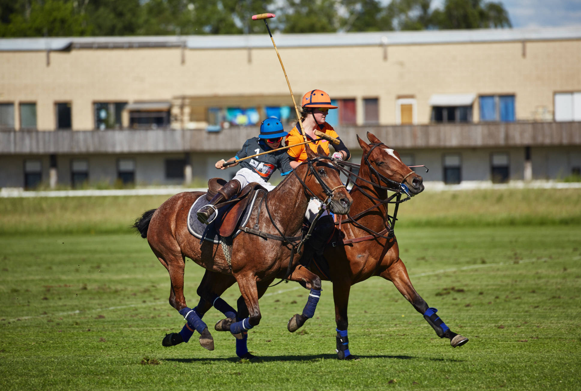 Horse Polo: A horseback ball game, a traditional field sport and one of the world's oldest known team sports. 1940x1310 HD Background.