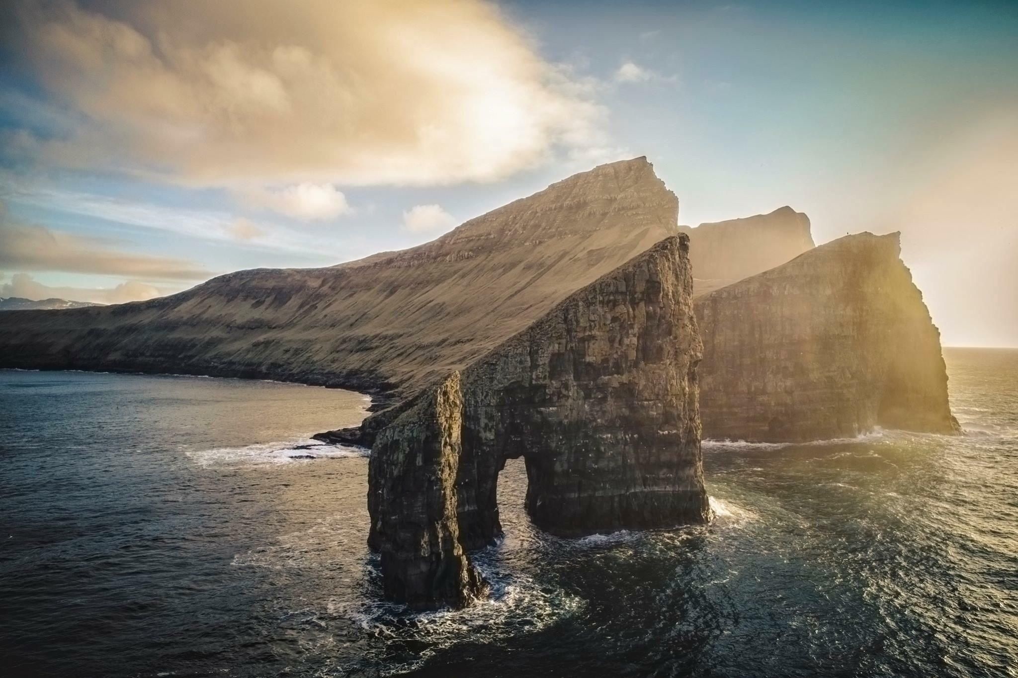 Nature's wonders, Scenic beauty, Faroe Islands, Tranquil landscapes, 2050x1370 HD Desktop