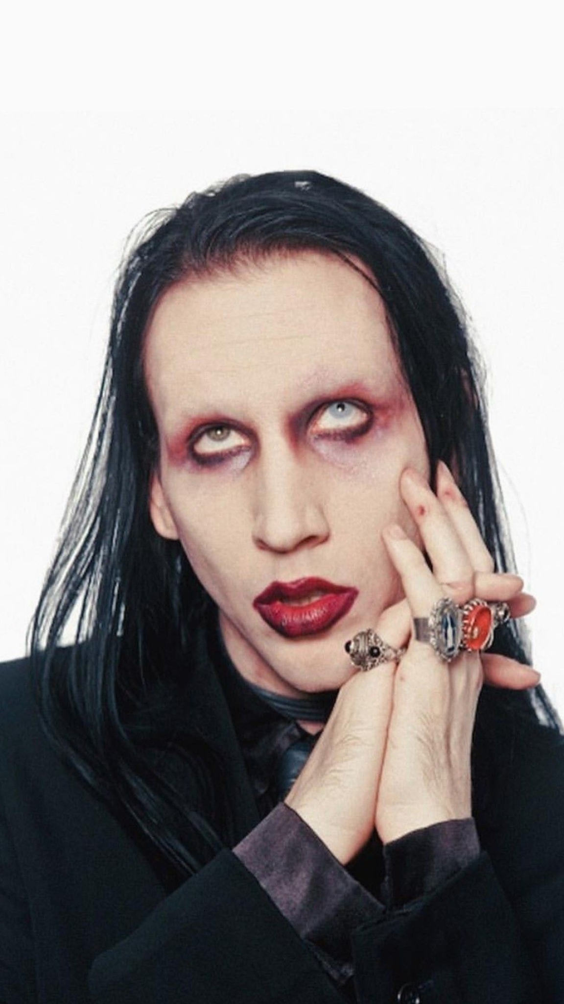 Marilyn Manson, Bold and provocative, Unique wallpapers, Iconic persona, 1160x2050 HD Phone