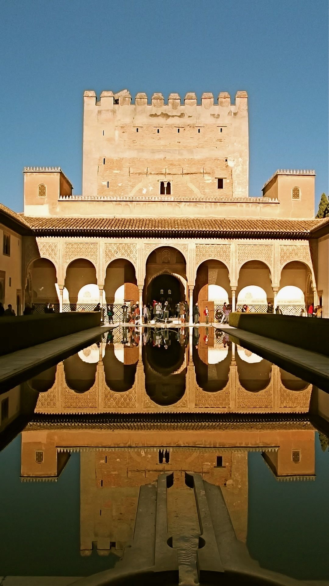 The Alhambra, Granada, Spain destinations, Alhambra, 1080x1920 Full HD Phone