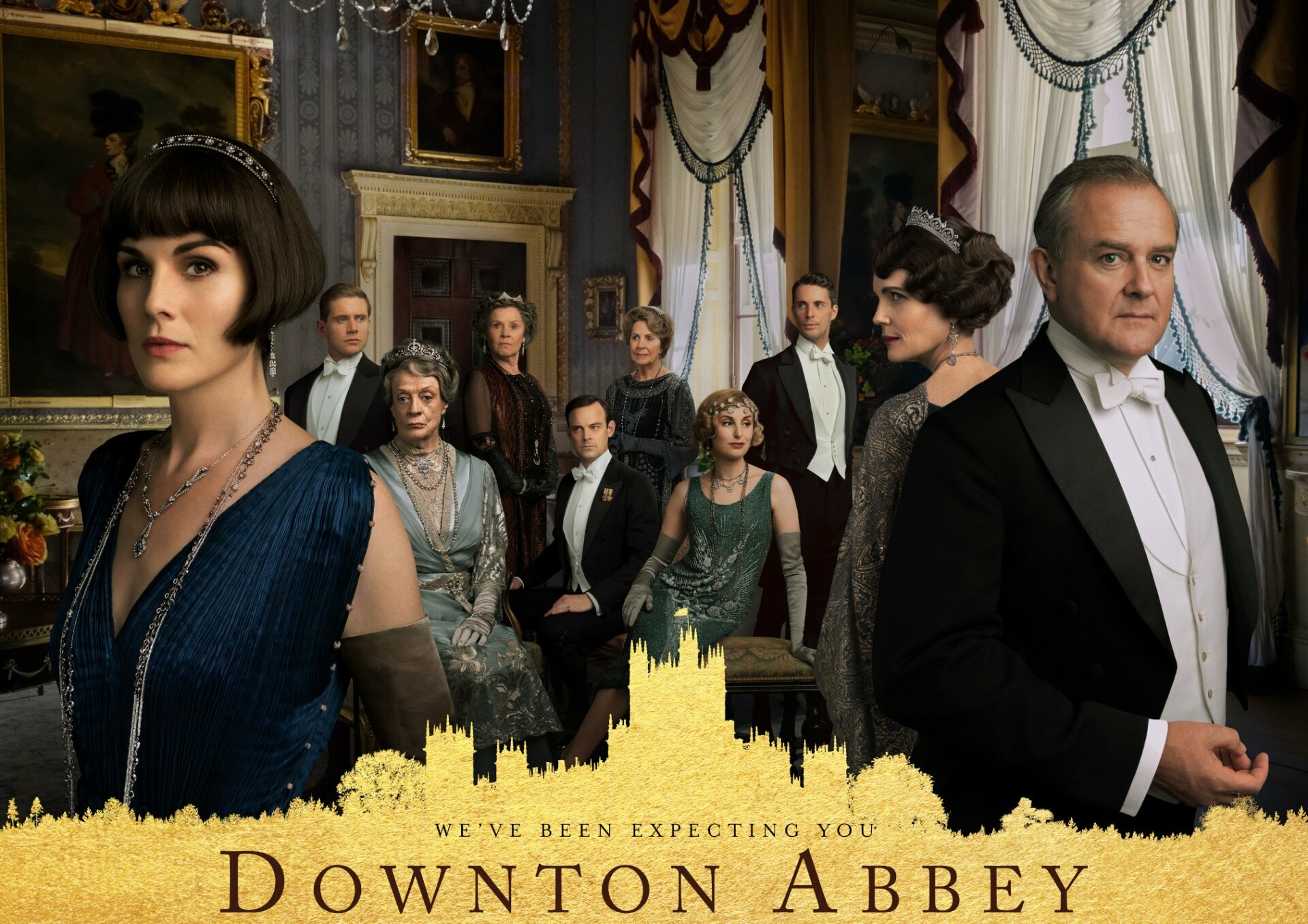 Downton Abbey: Robert Crawley, Cora Levinson Crawley, Mary Crawley. 1920x1360 HD Wallpaper.