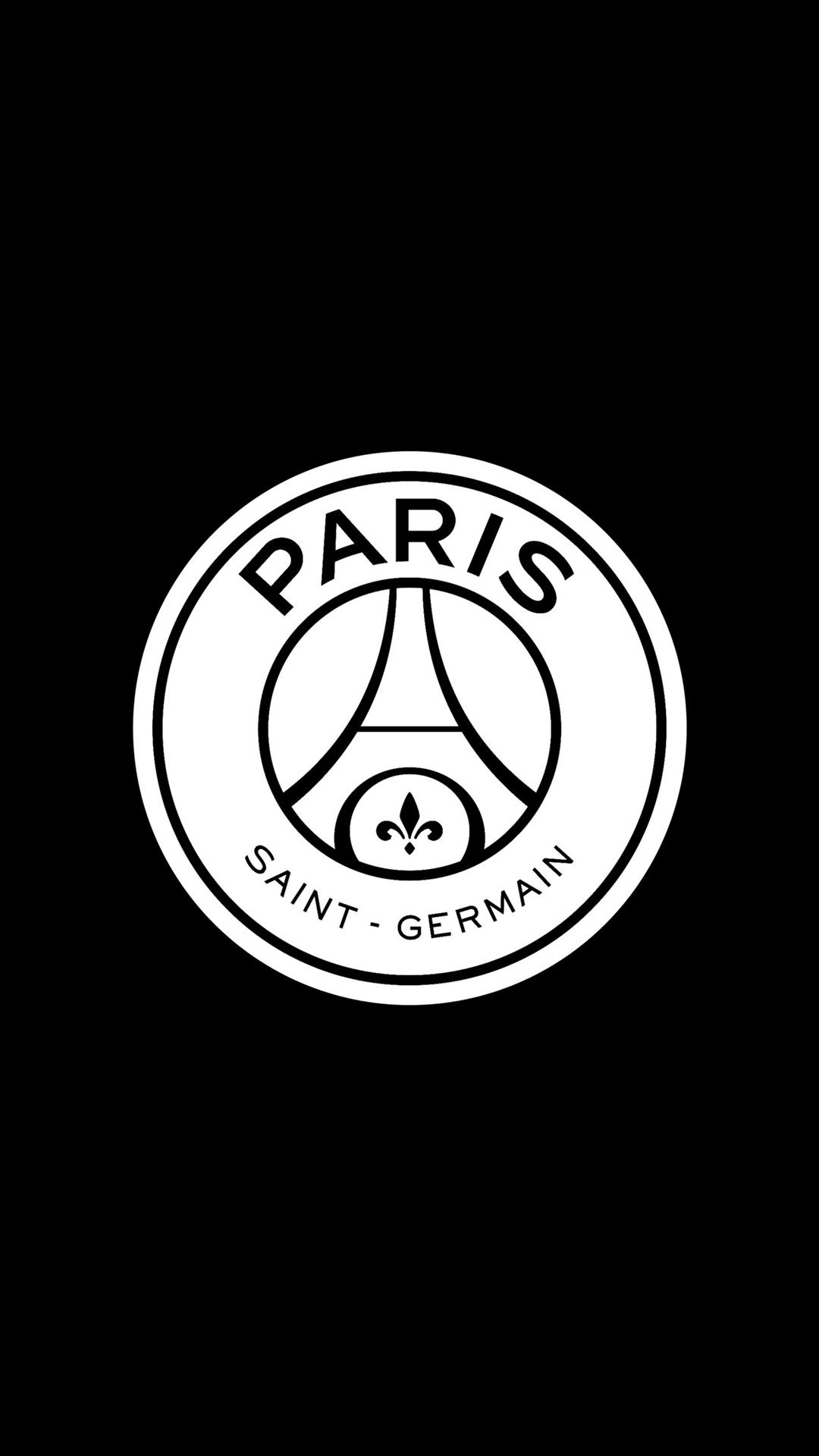 Paris Saint-Germain: The most famous and richest club in France. 1080x1920 Full HD Wallpaper.