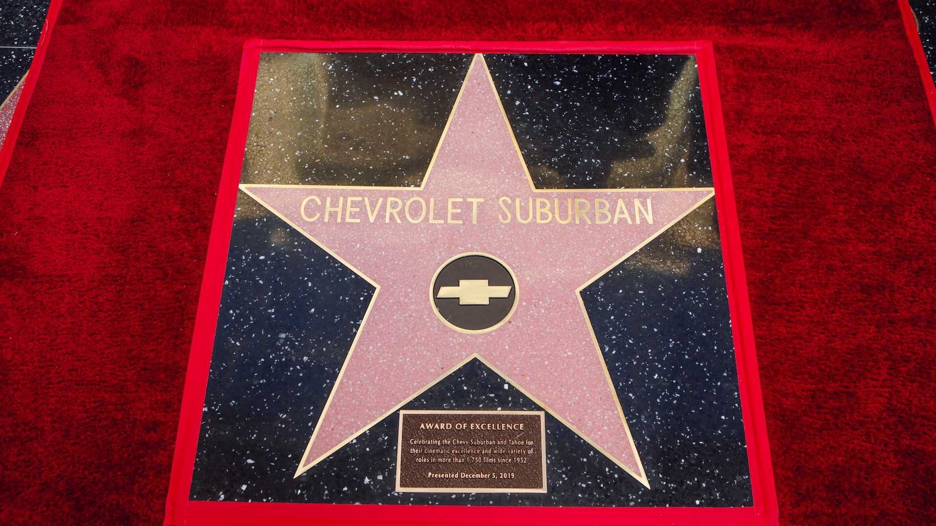 Chevy Suburban, Hollywood Walk of Fame, 1920x1080 Full HD Desktop