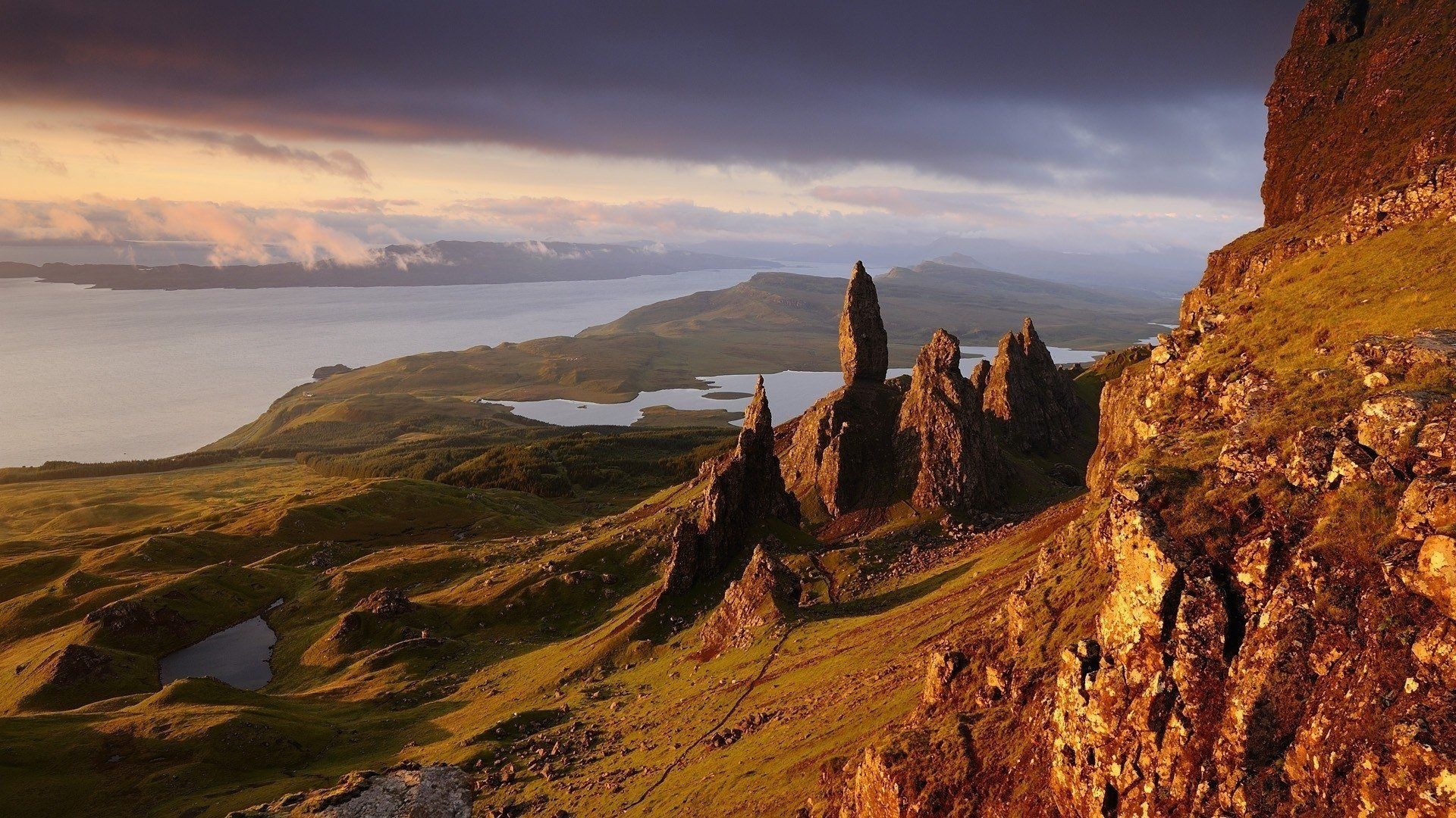 Isle of Skye, Romantic paradise, Scotland tours, Desktop wallpaper bliss, 1920x1080 Full HD Desktop