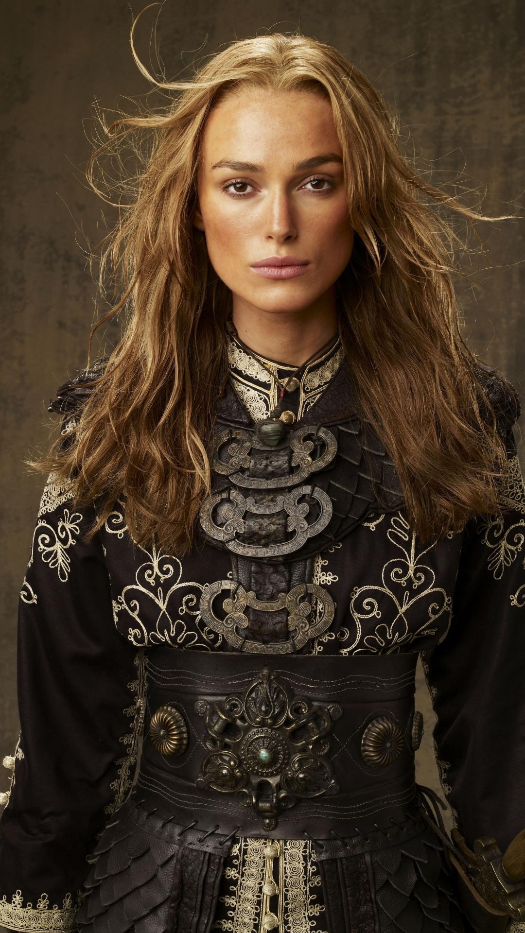 Elizabeth Swann wallpapers, Stunning backgrounds, High definition, Pirate princess, 1080x1920 Full HD Phone