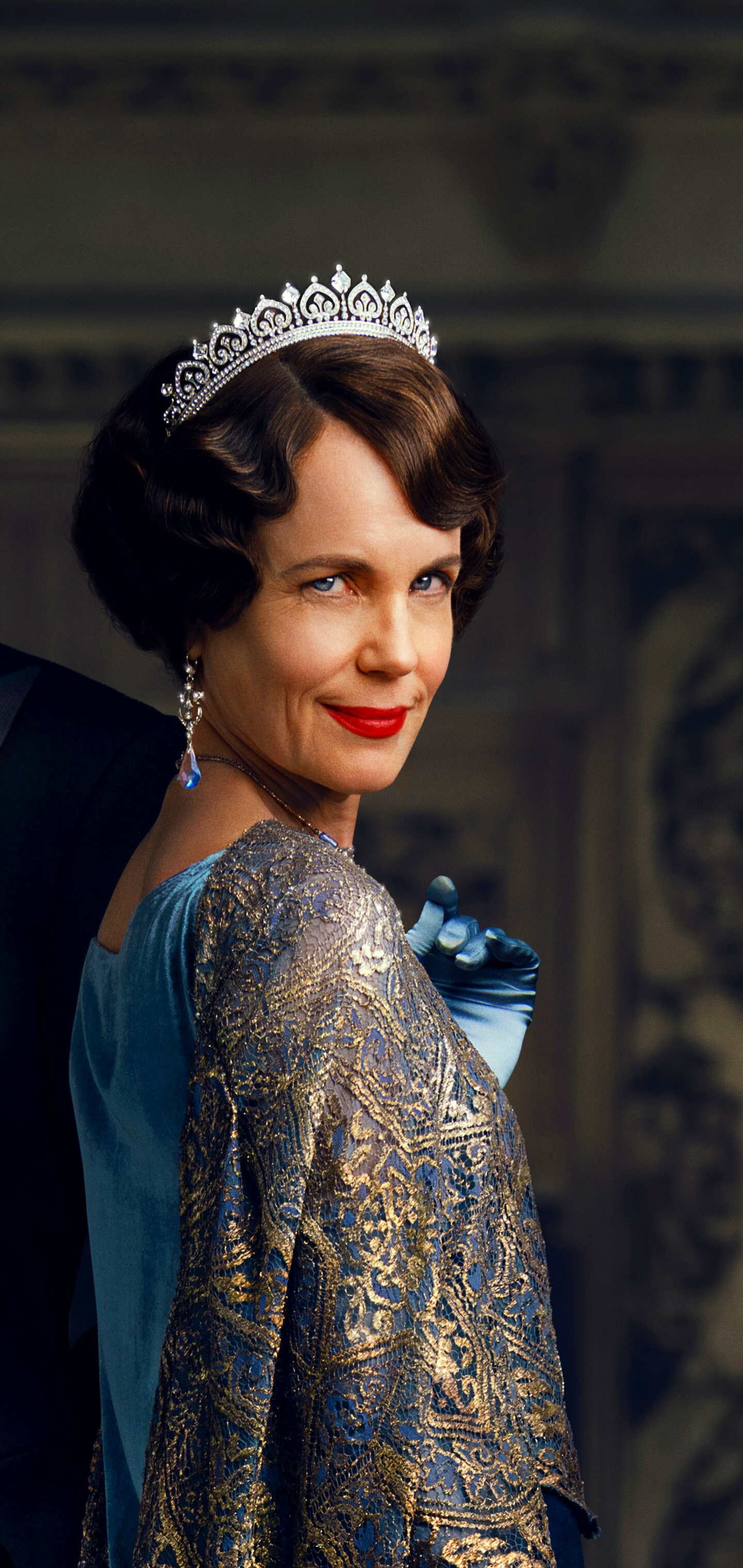 Downton Abbey: Cora Crawley, played by Elizabeth McGovern. 1440x3040 HD Background.
