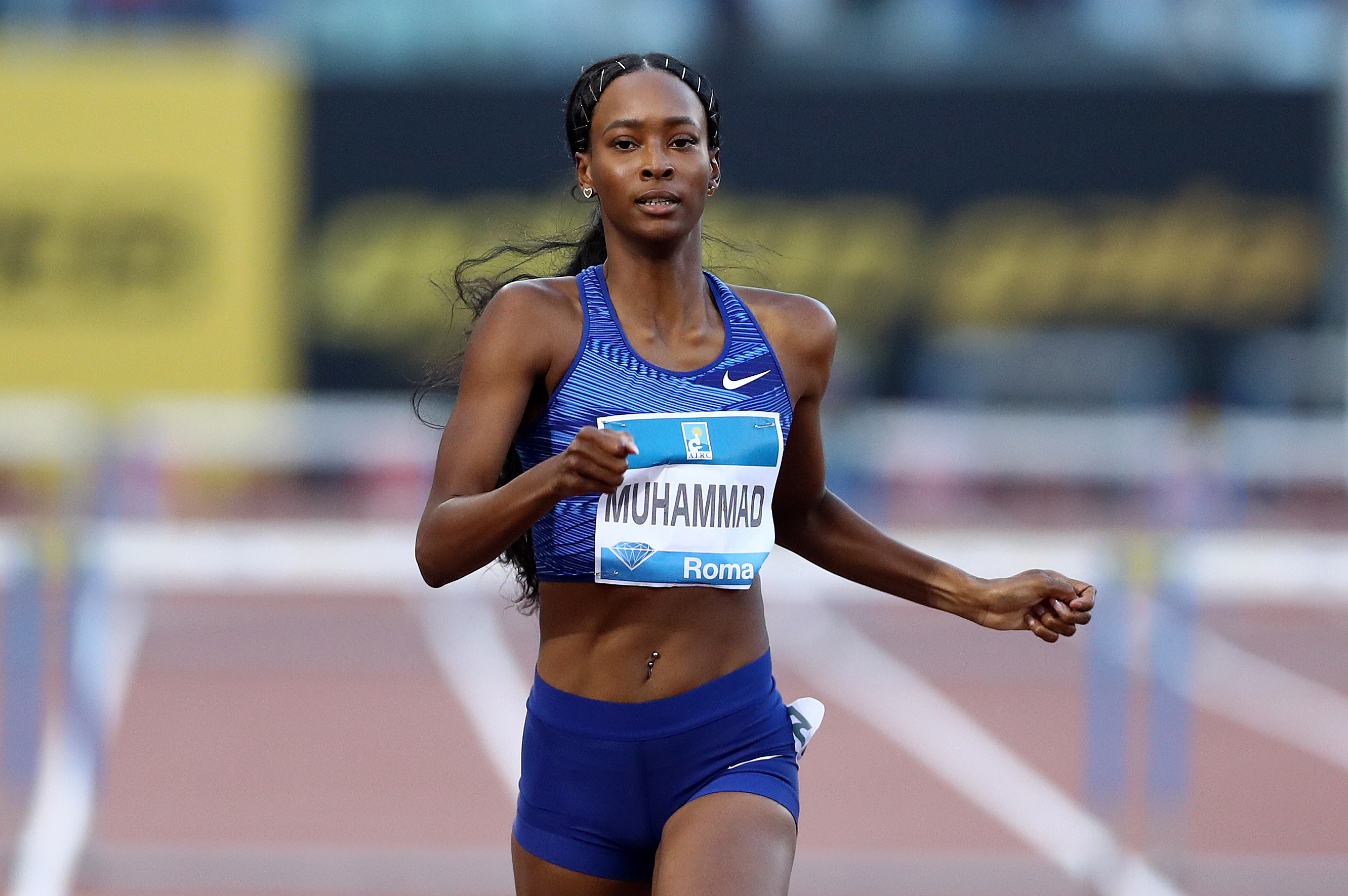 Dalilah Muhammad, Record-breaking performance, US track and field championships, 2670x1780 HD Desktop