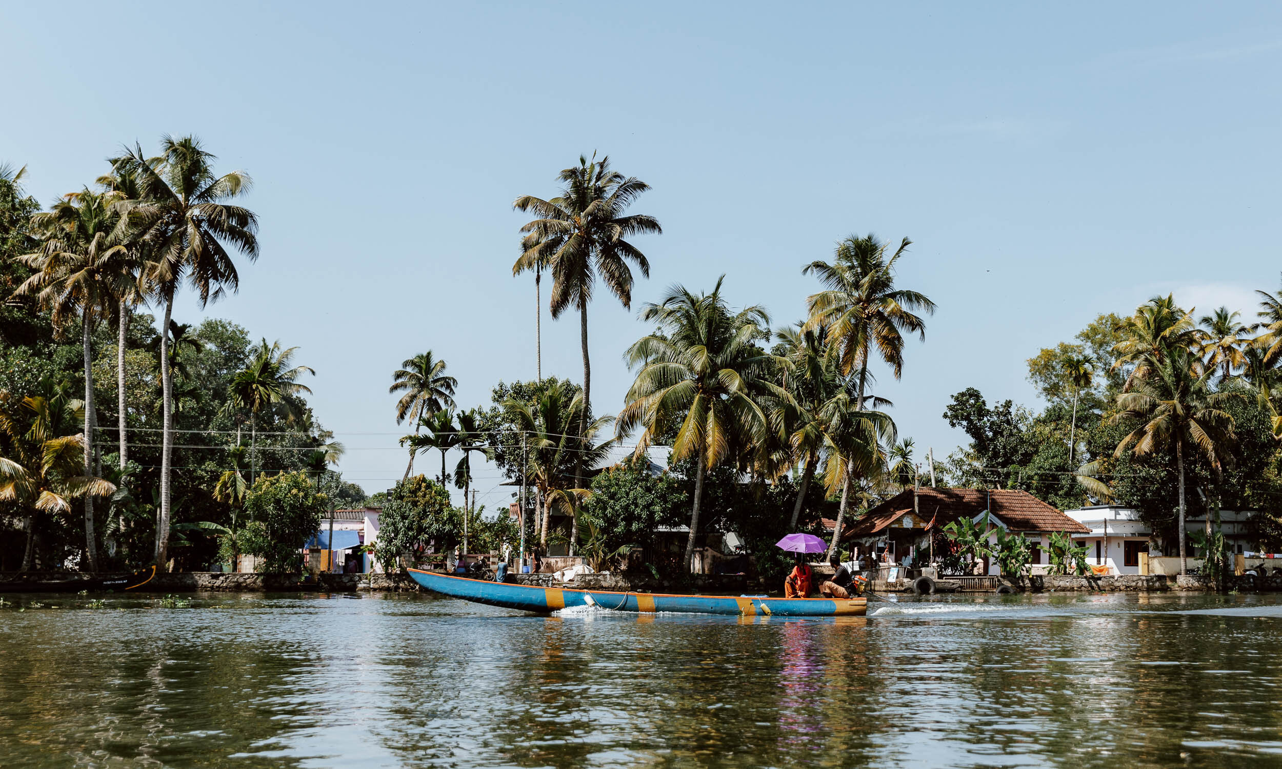 Kerala backwaters, Must-know facts, Enchanting vistas, Tranquil boat rides, 2500x1500 HD Desktop