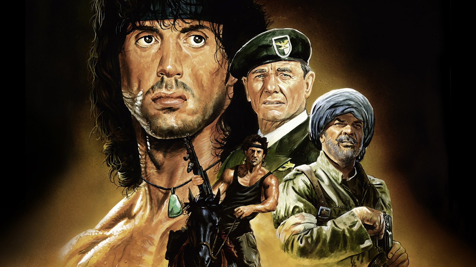 Rambo III info, Poster collection, HD wallpapers, Movie facts, 1920x1080 Full HD Desktop