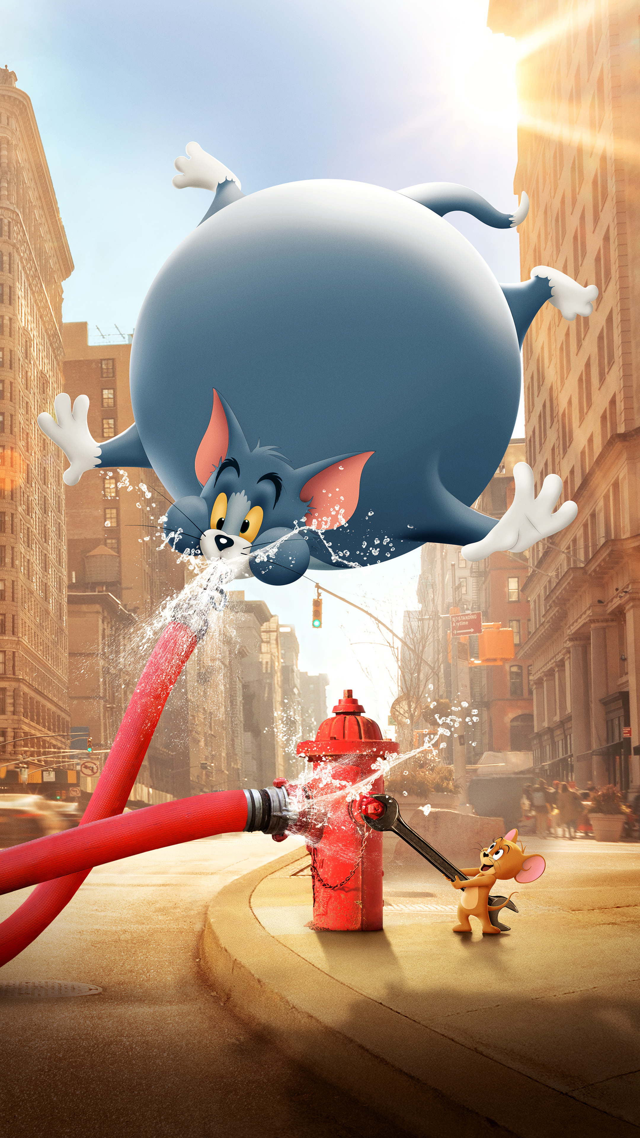 Tom and Jerry, Animation classic, Sony Xperia X, HD images, 2160x3840 4K Phone