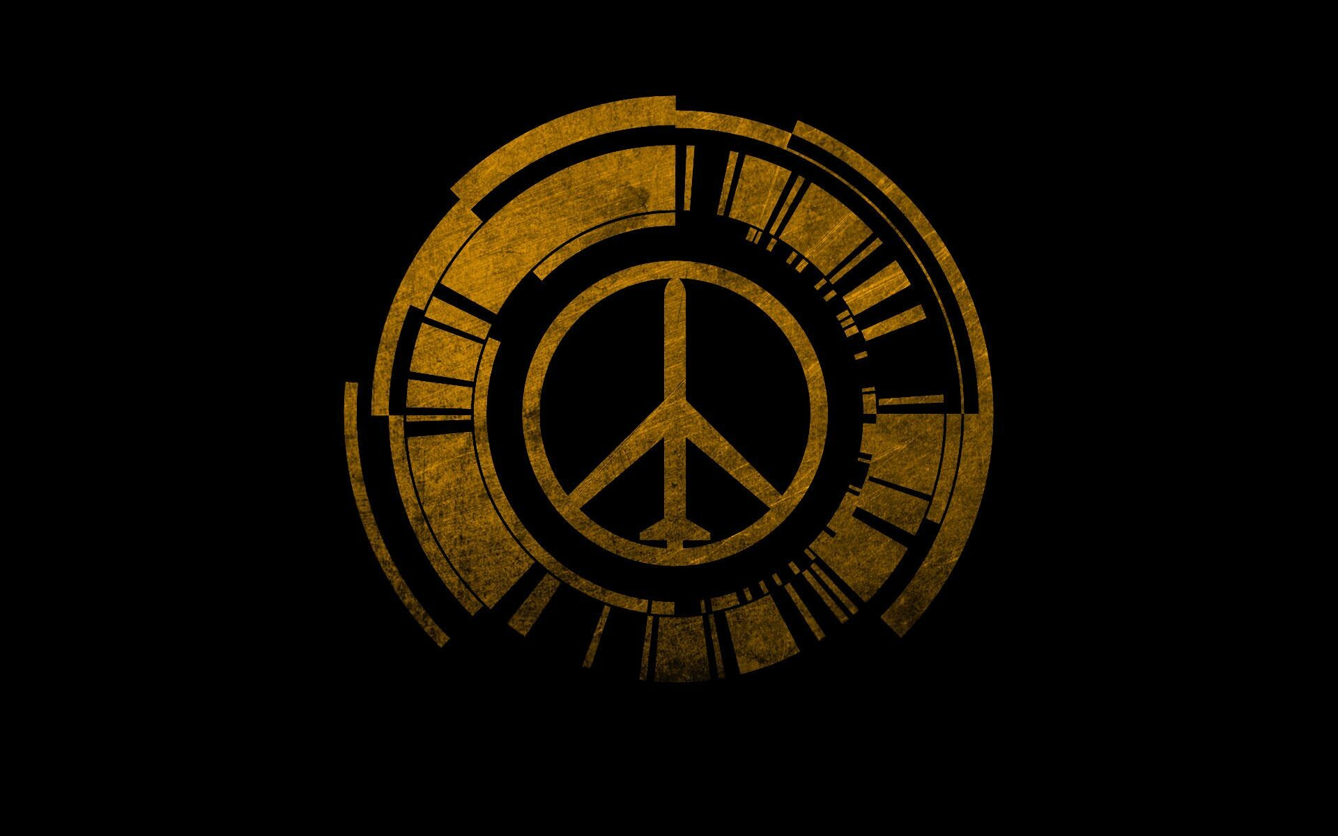 Peace Day: Symbol, Emblem, Badge, Non-violence, Cease-fire. 1920x1200 HD Background.