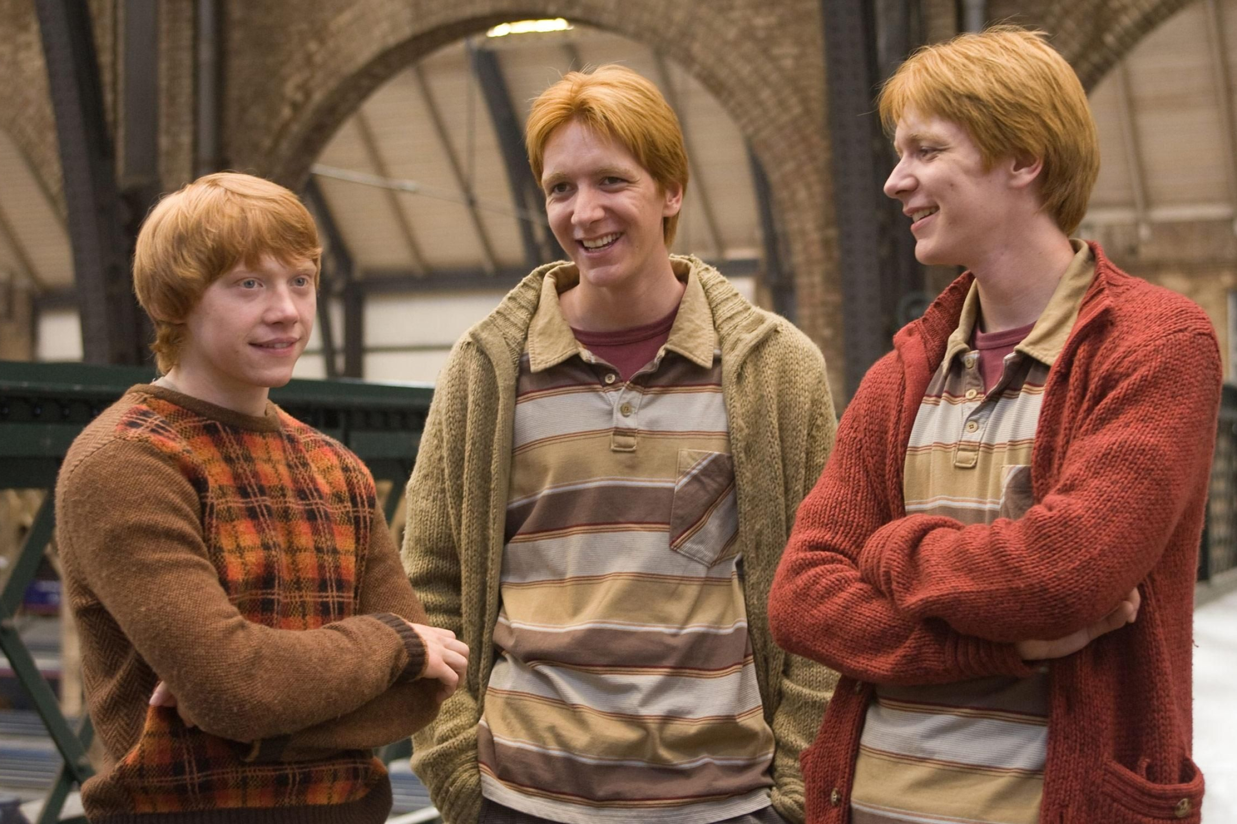 Weasley Family, Movies, Older Sibling, Harry Potter, 2500x1670 HD Desktop