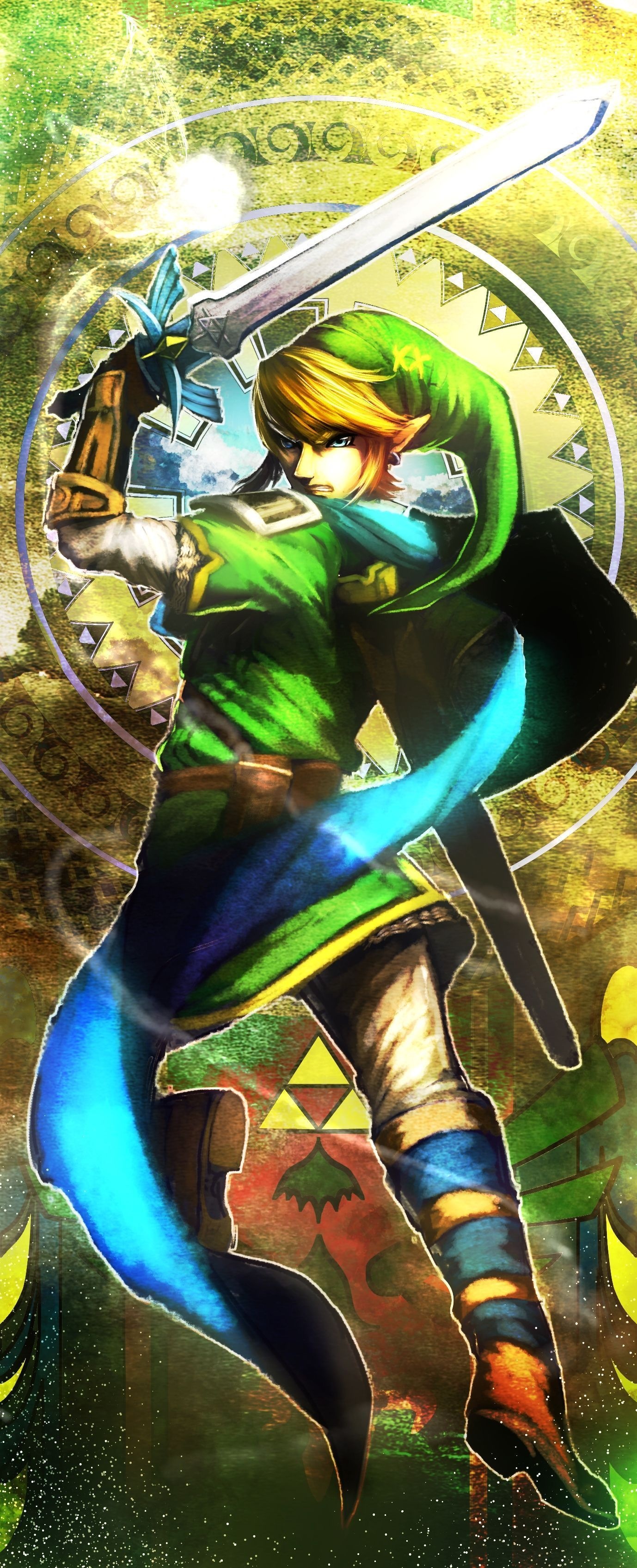 Hyrule Warriors, iPhone wallpapers, Mobile gaming beauty, 1380x3400 HD Handy