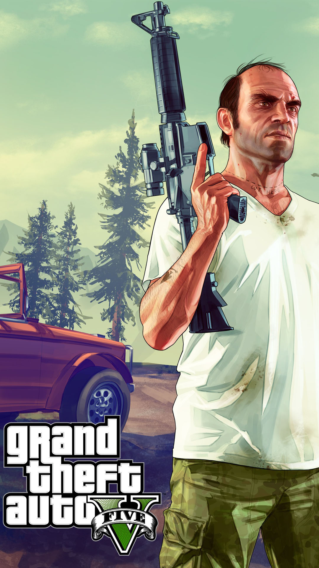 GTA V, Game of Thrones crossover, Epic wallpapers, Mashup masterpiece, 1080x1920 Full HD Phone