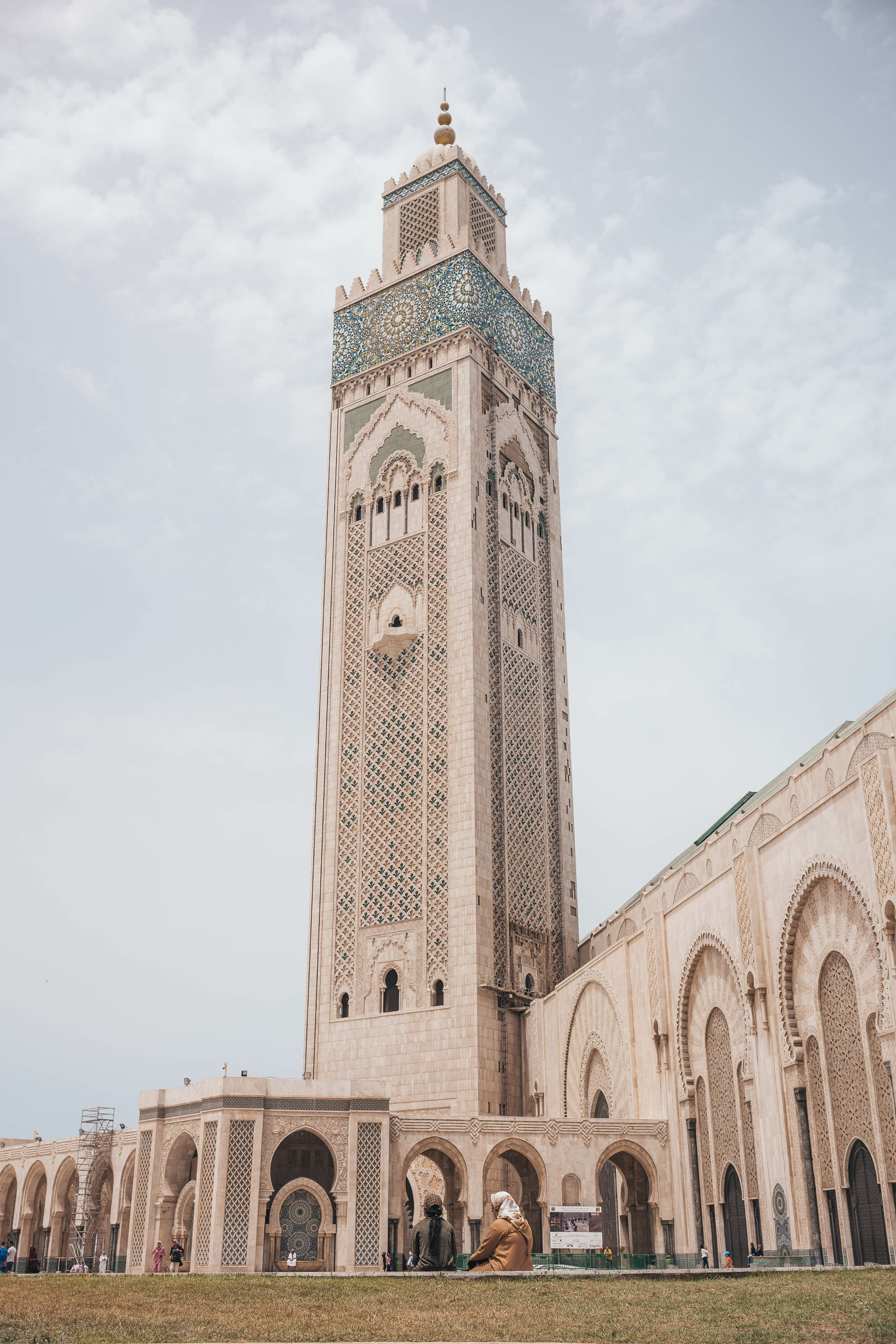 Morocco: The Hassan II Mosque, the largest functioning mosque in Africa, Casablanca. 2000x2990 HD Wallpaper.