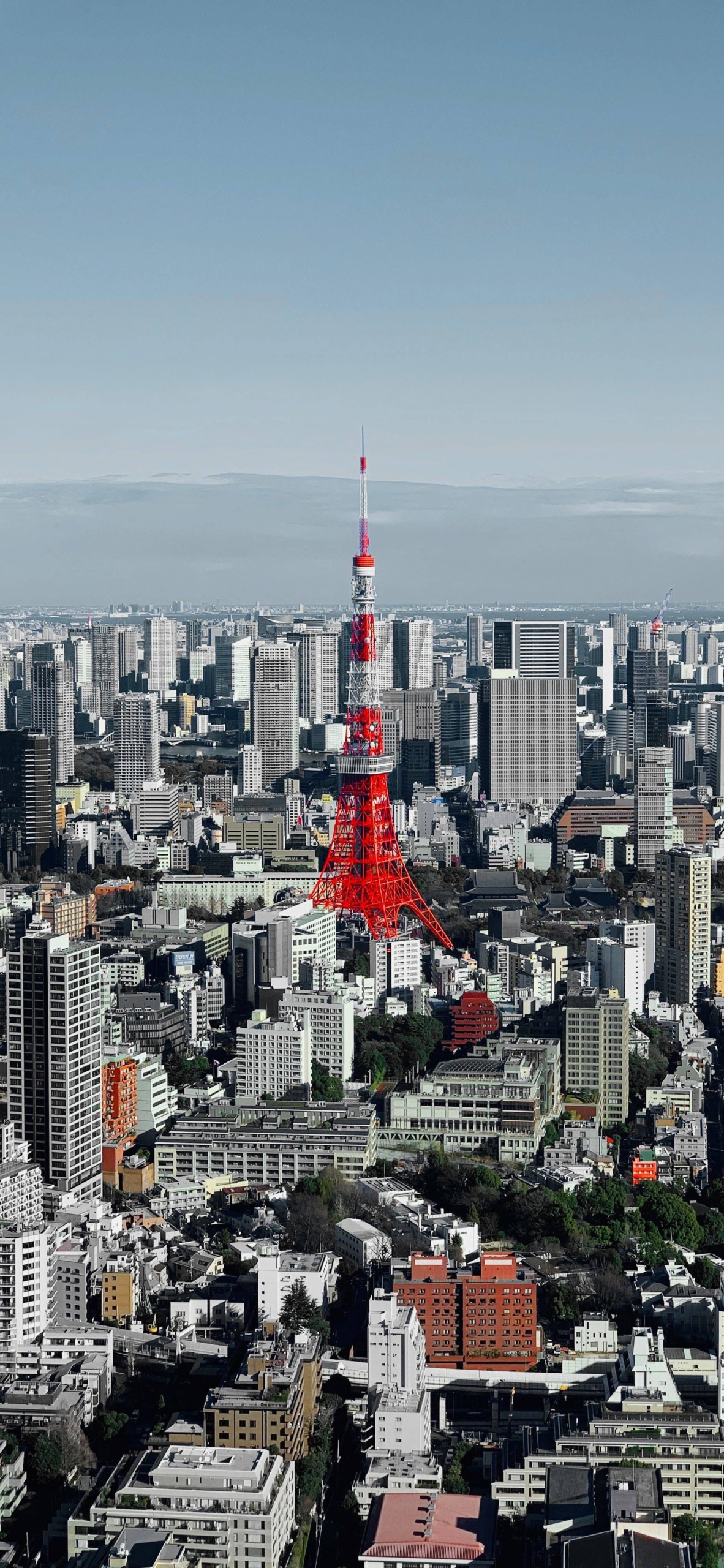 Tokyo Tower, Tech city wallpaper, Tokyo wallpapers, Urban beauty, 1190x2560 HD Handy