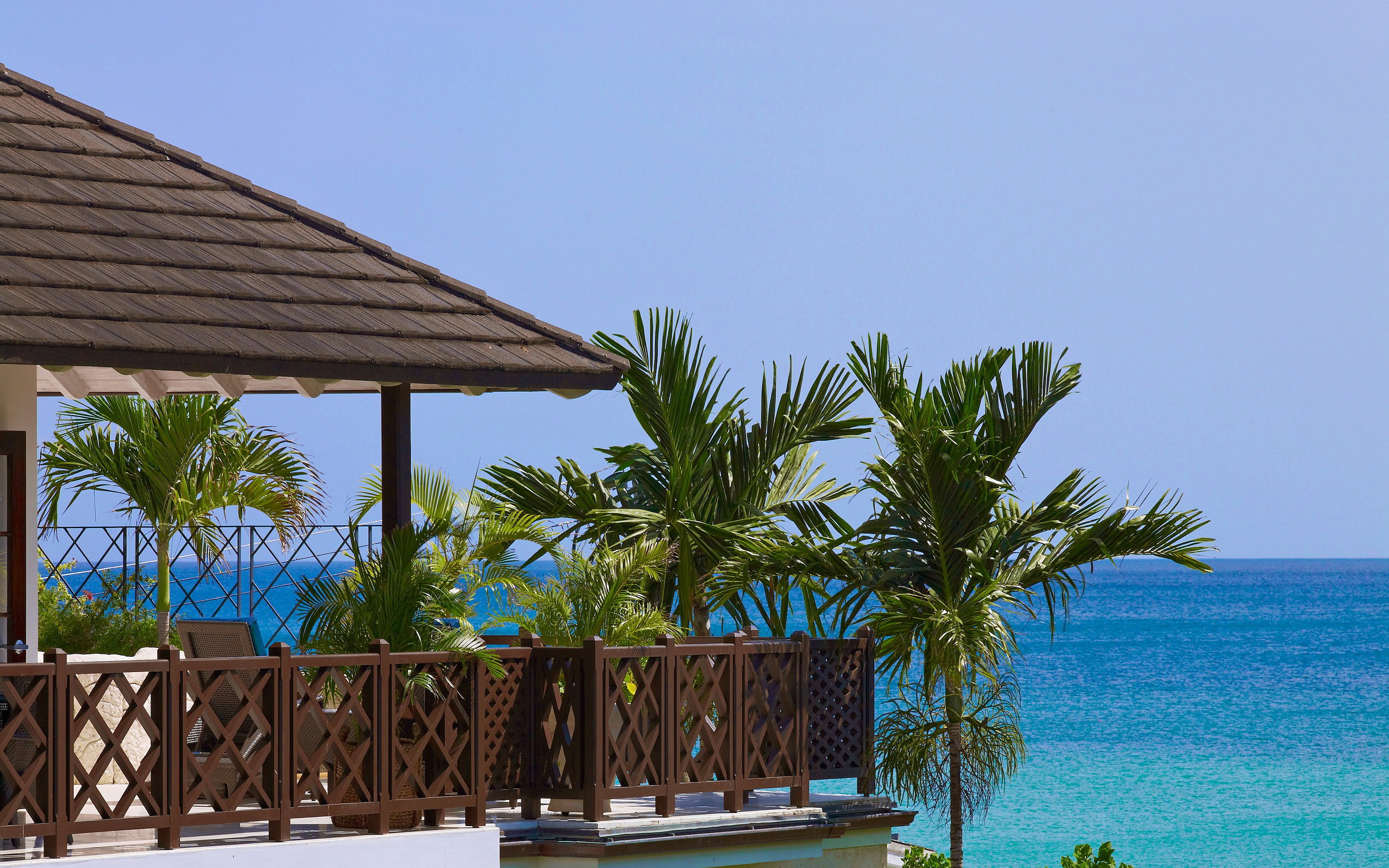 Barbados beach resort, Vacation paradise, Relaxing getaway, Serene ambiance, 2880x1800 HD Desktop