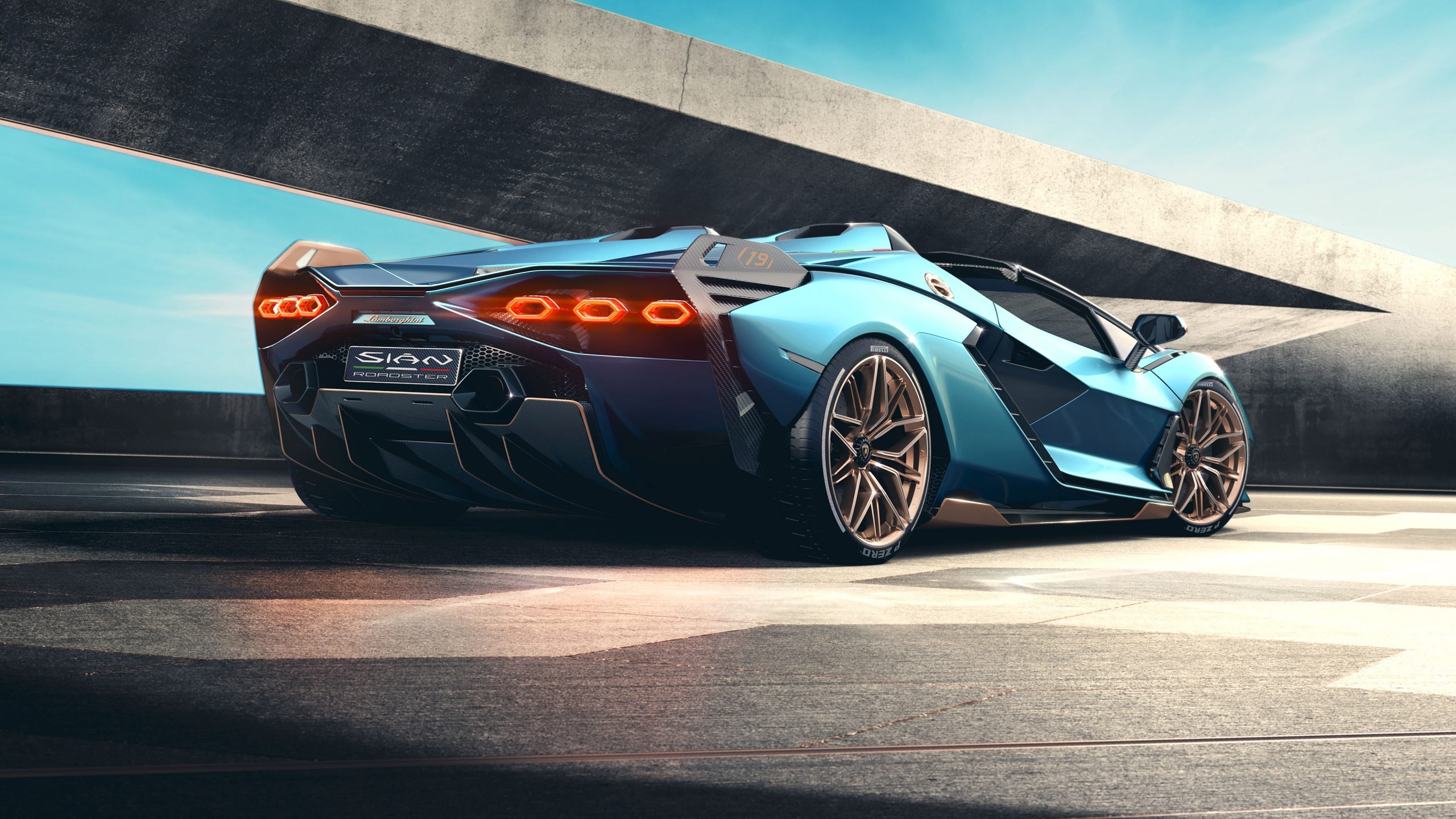 2021 Lamborghini Sian Roadster, Auto expert, Supercar wallpapers, 2560x1440 HD Desktop