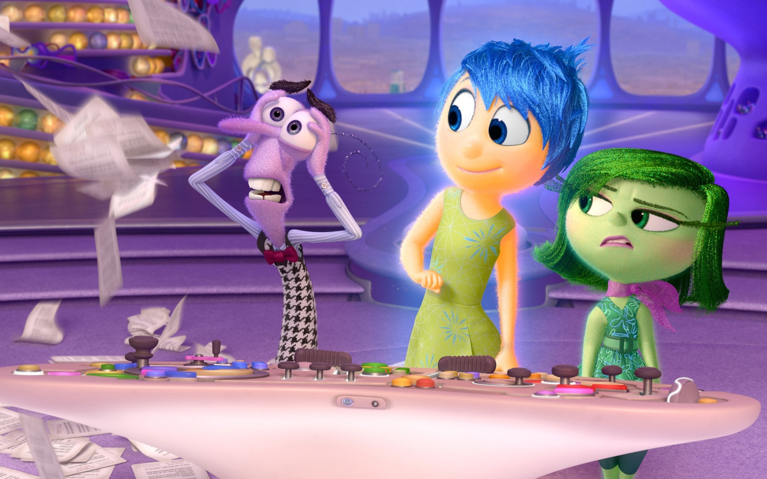 Inside Out, Pixar Adventure, High-Quality Desktop, HD wallpapers, 2560x1600 HD Desktop