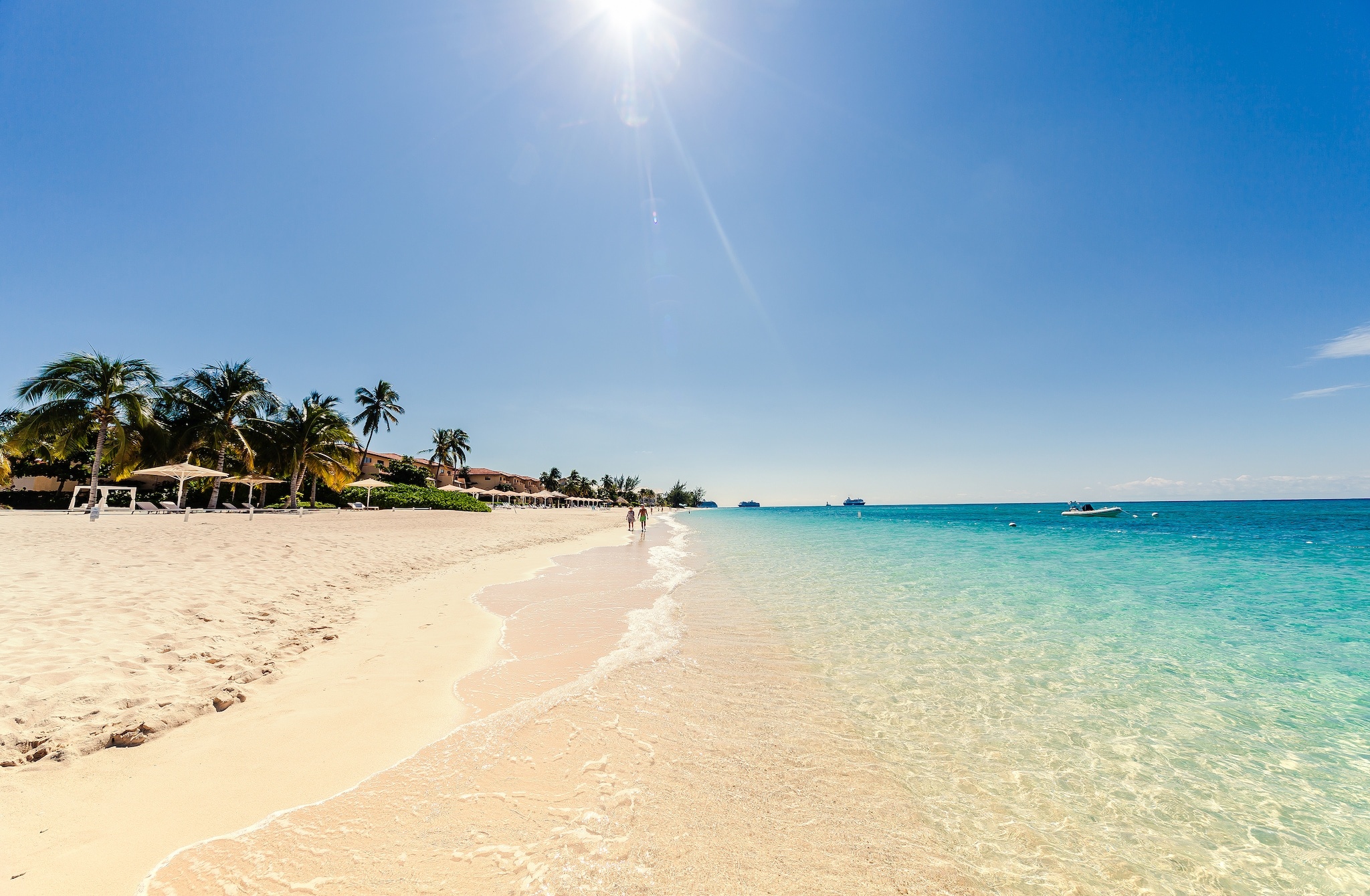George Town, Cayman Islands, Caribbean cruise, Port city, 2050x1340 HD Desktop