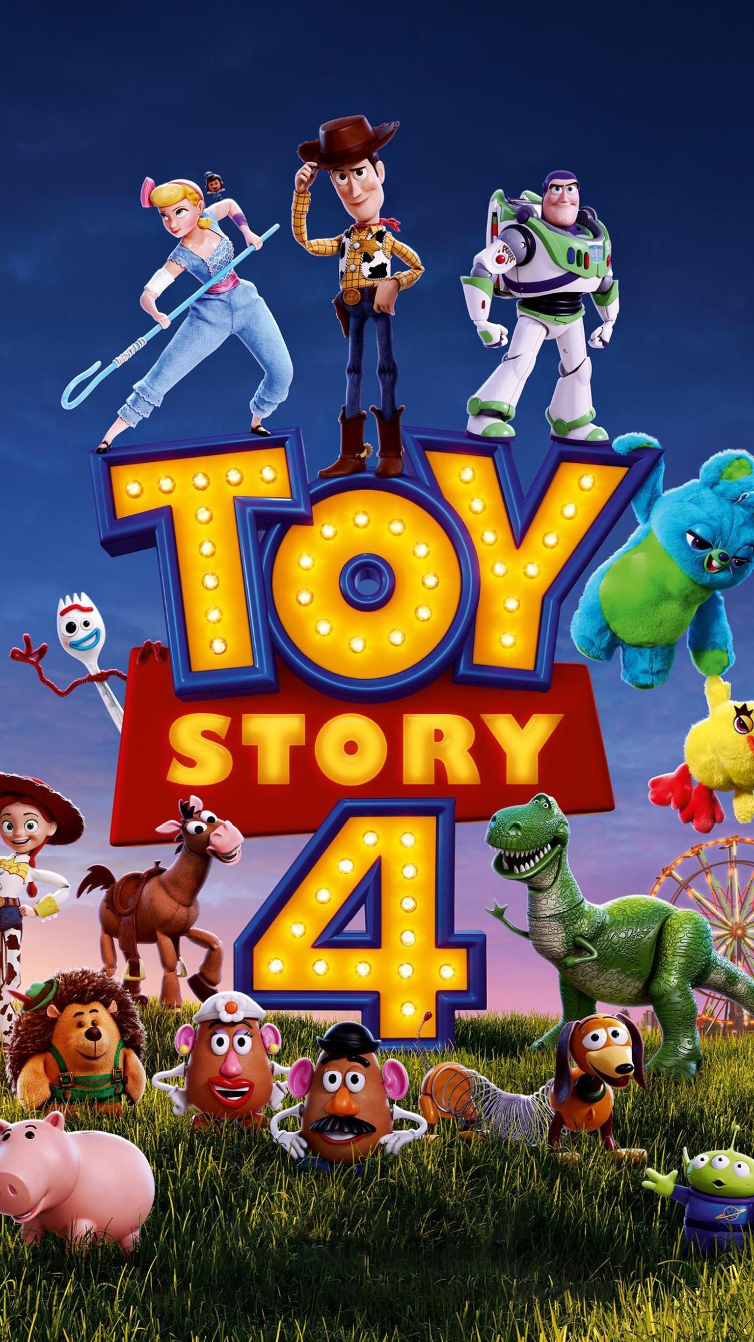 Toy Story 4 phone wallpaper, MovieMania collection, Disney animation, Captivating visuals, 1540x2740 HD Handy