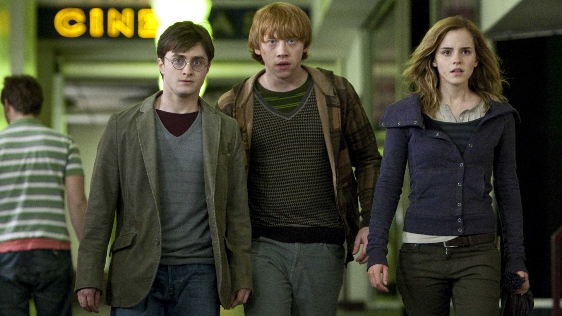 Harry Potter, Daniel Radcliffe, Emma Watson, Hermione Granger, 1920x1080 Full HD Desktop