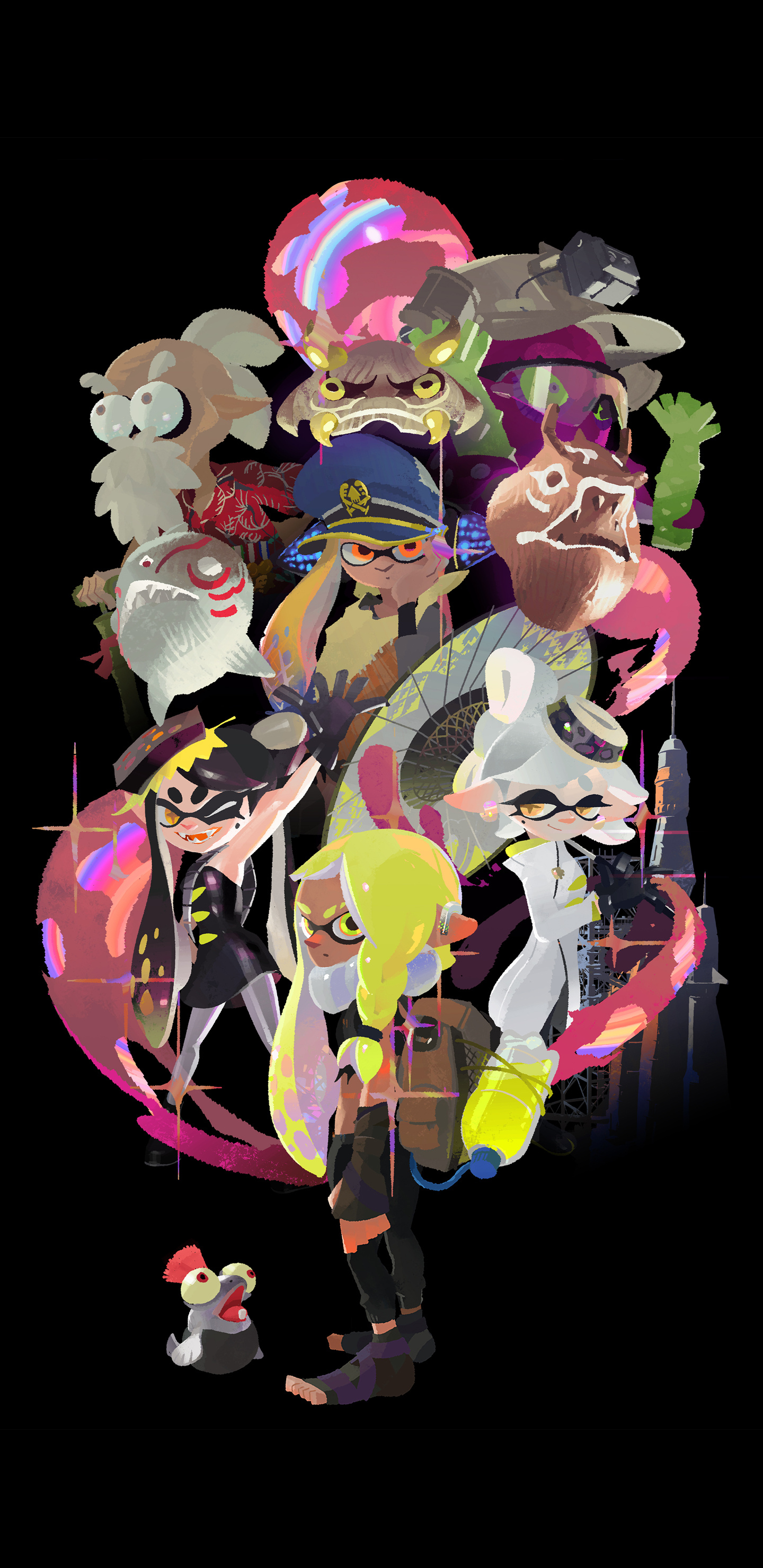 Splatoon 3: The series sold over 18 million copies, Awarded several year-end accolades. 1440x2960 HD Wallpaper.