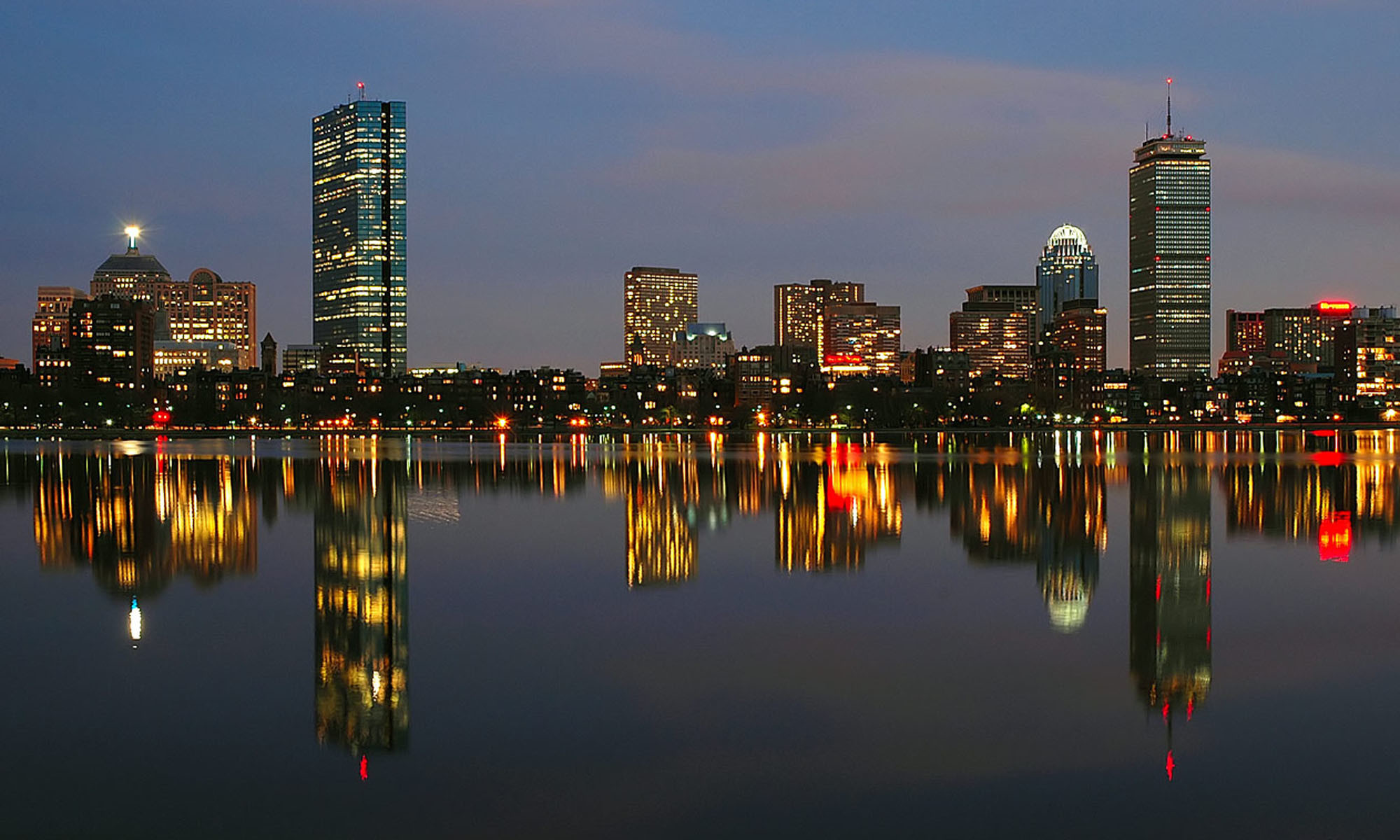 Boston skyline, East Coast charm, Rich heritage, Architectural marvels, 2000x1200 HD Desktop