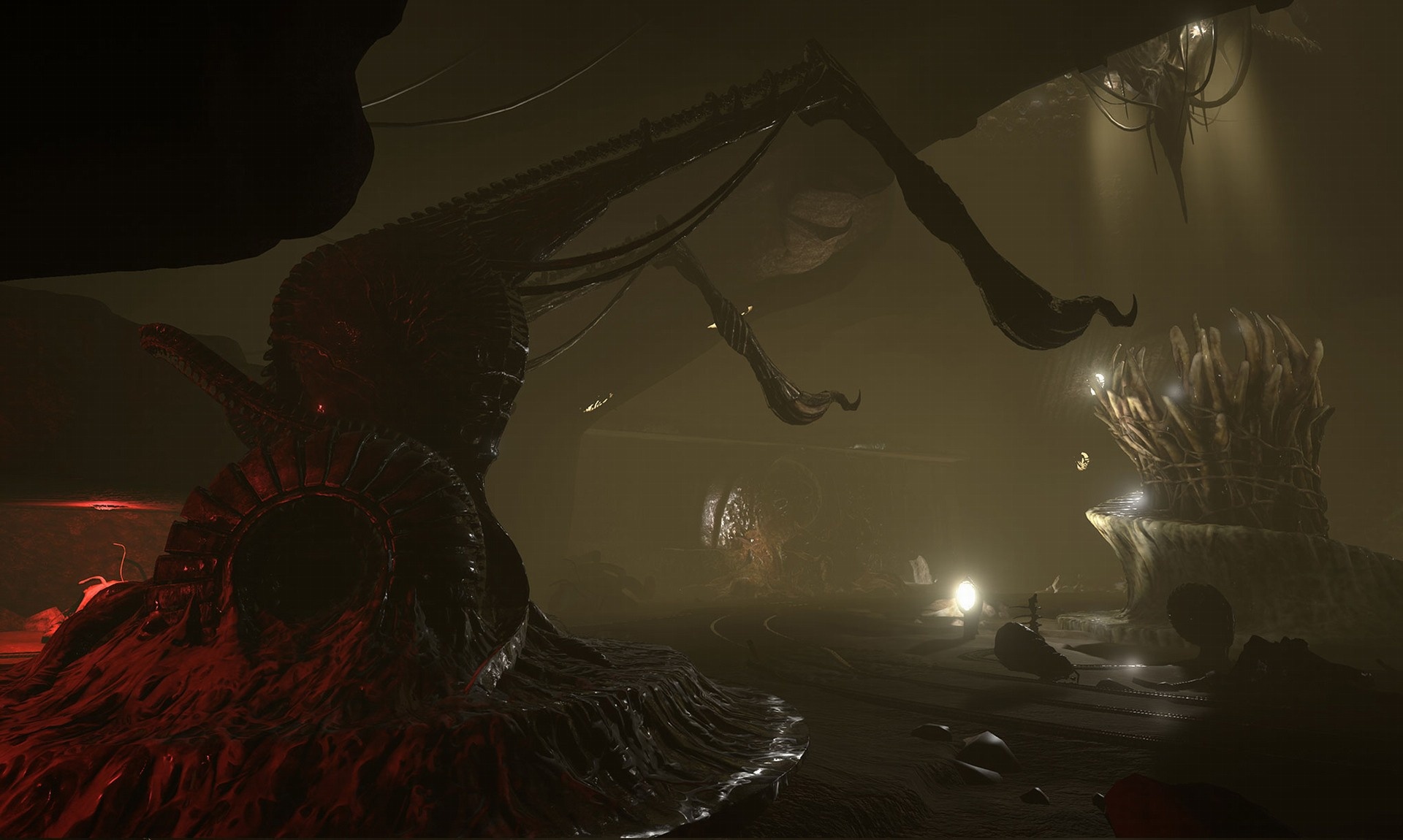 Scorn (Game): Horror adventure powered by Unreal Engine, A nightmarish universe. 1920x1150 HD Background.