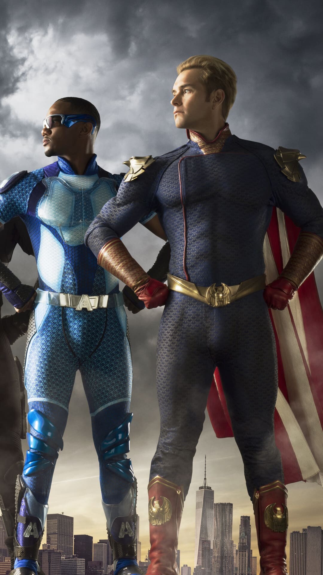 The Boys: Superpowered individuals, owned by powerful corporation Vought International. 1080x1920 Full HD Wallpaper.