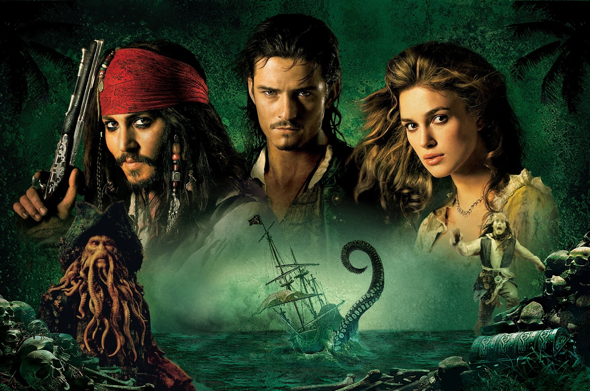 Pirates of the Caribbean, Dead Man's Chest, 4K Ultra HD wallpaper, Background image, 1920x1280 HD Desktop