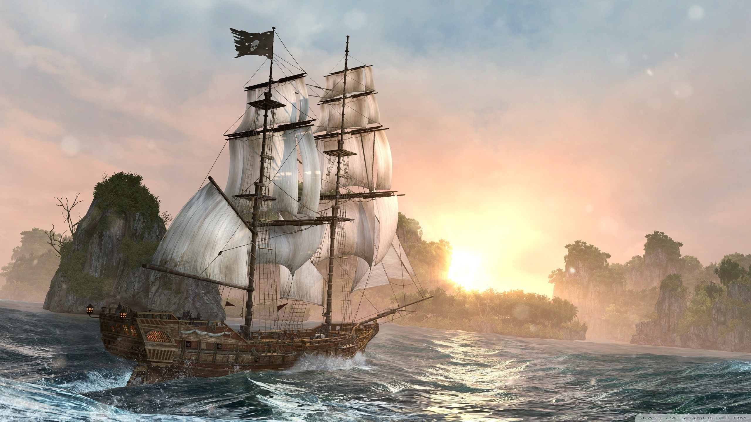 Jackdaw Ship wallpapers, Gaming, Pics, Background pictures, 2560x1440 HD Desktop