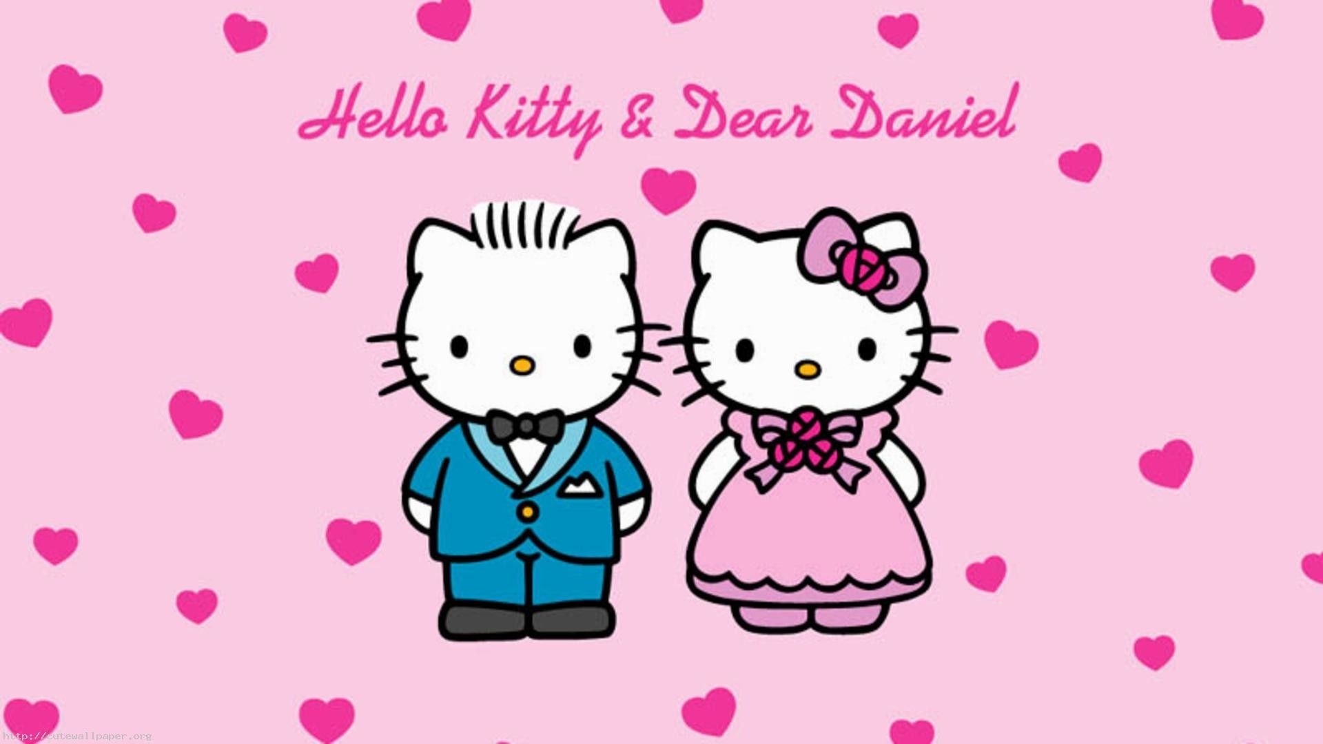Dear Daniel, Hello Kitty Valentine's Day Wallpaper, 1920x1080 Full HD Desktop
