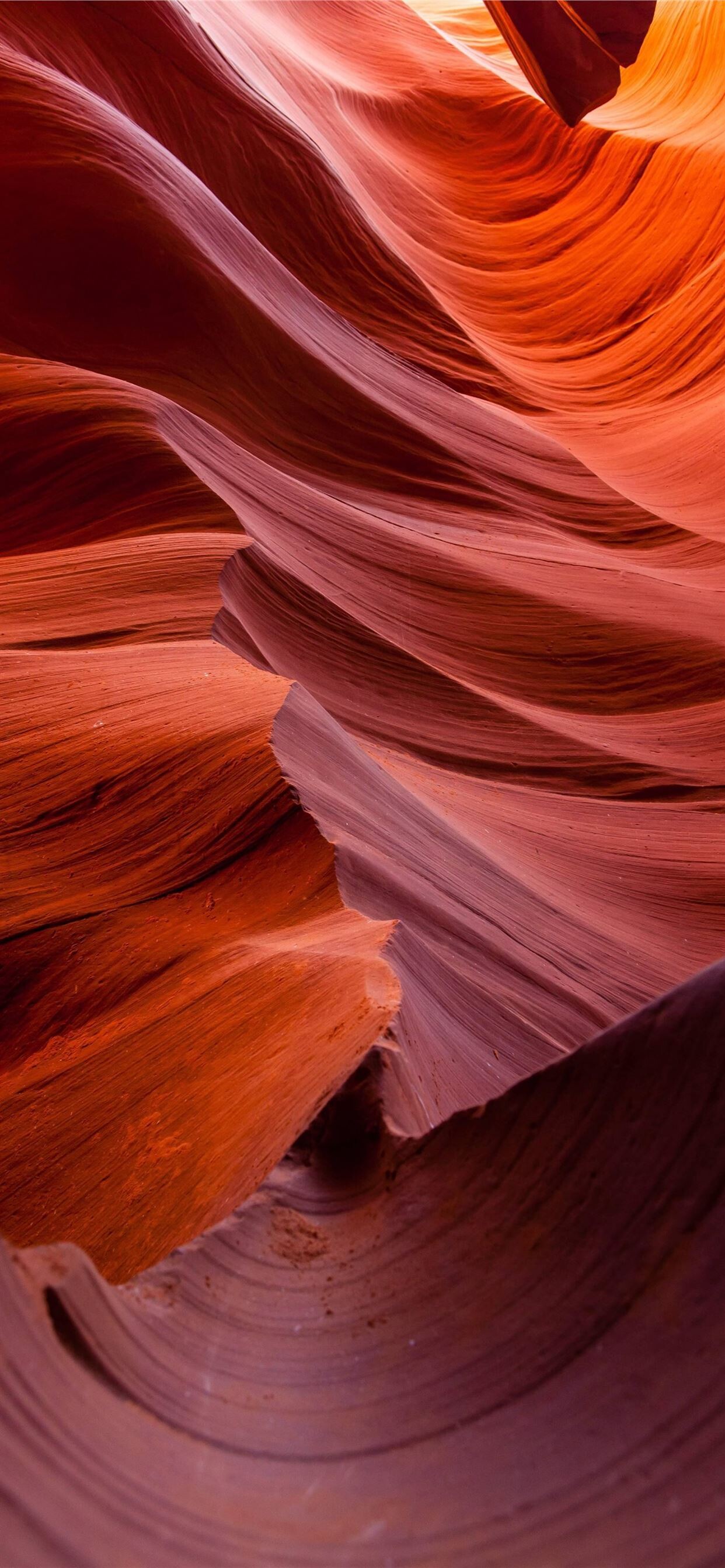 Geology: Antelope Canyon, A deep cleft between escarpments or cliffs. 1250x2690 HD Wallpaper.