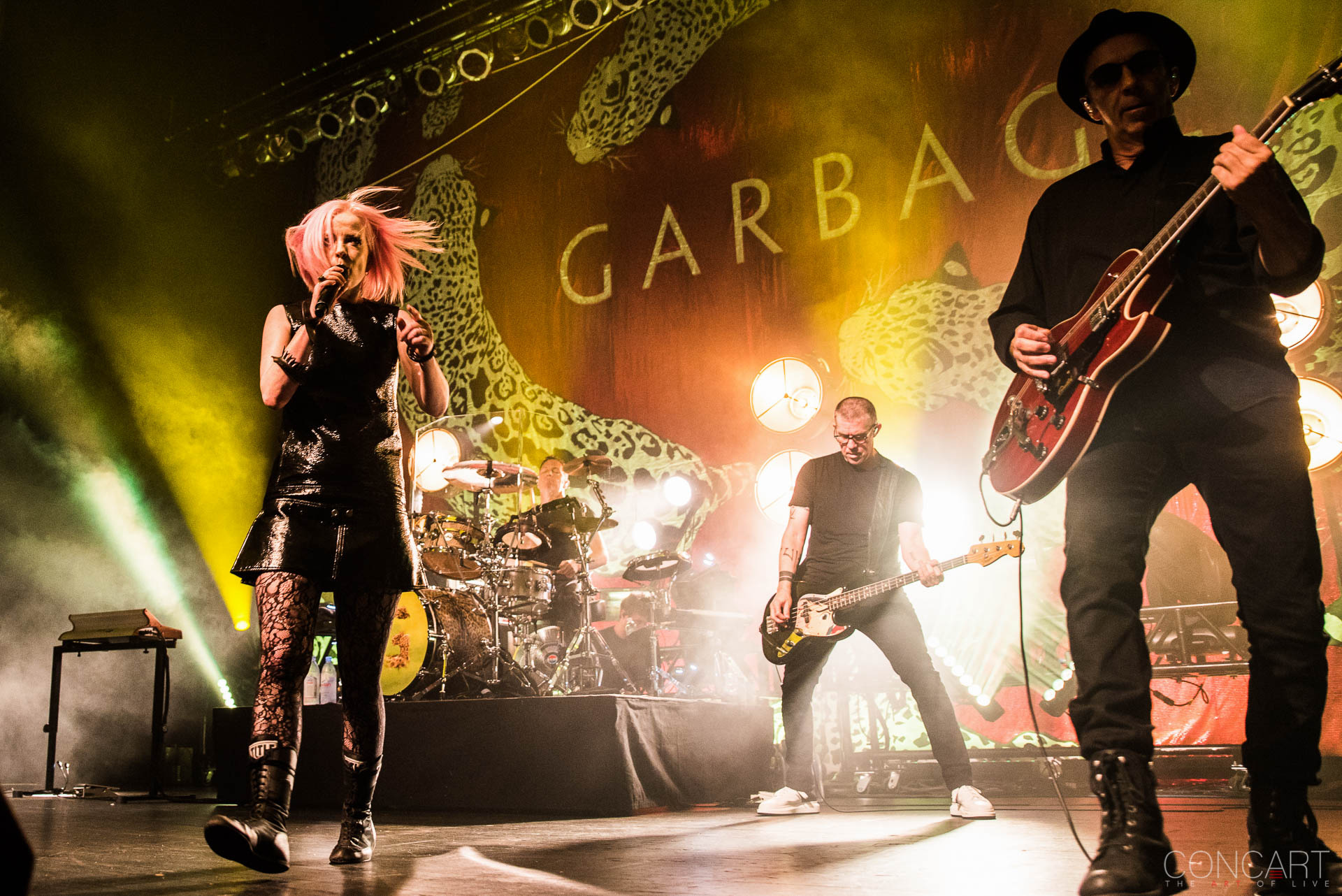 Concert photos, Garbage at the Egyptian Room, Indy 2016 concert, The art of live, 1920x1290 HD Desktop