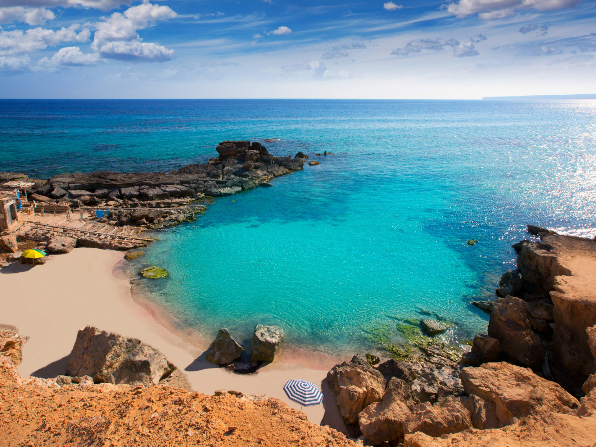 Formentera Island, Mediterranean beaches, Spain wallpaper, 1920x1440 HD Desktop