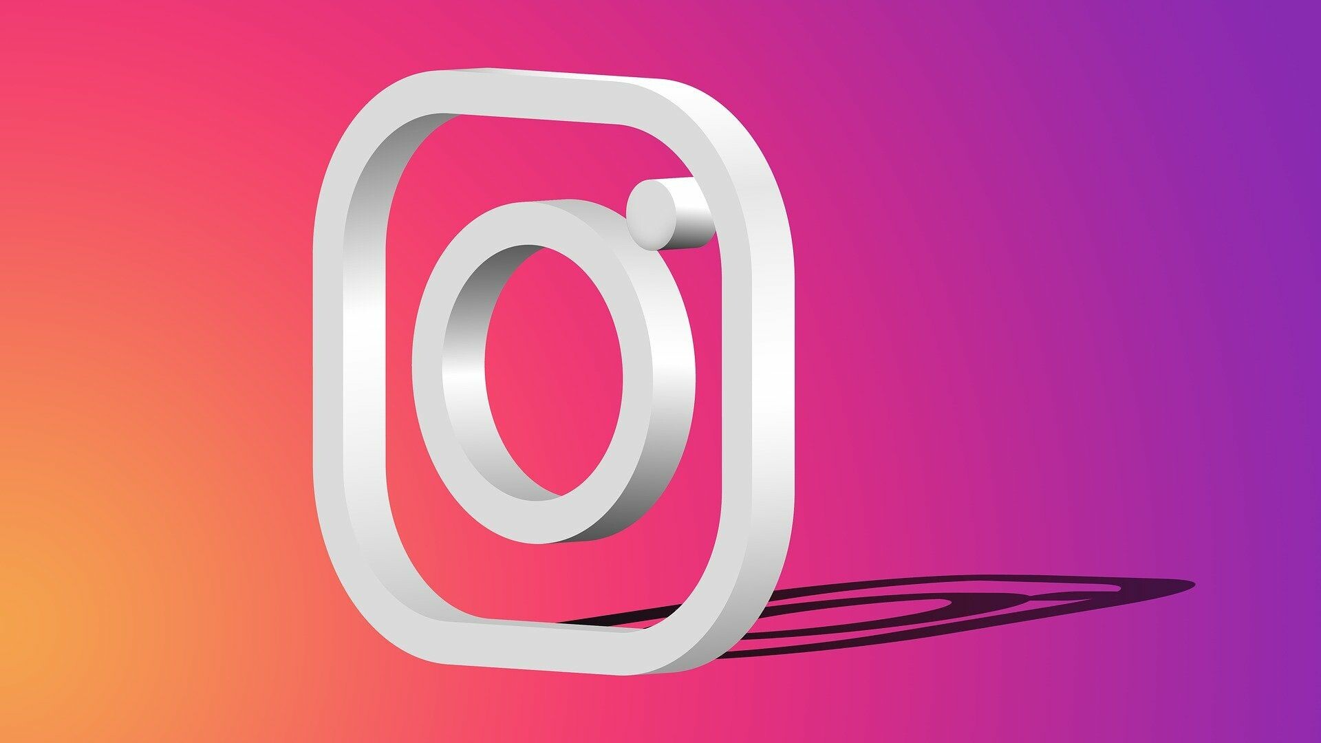 Instagram: A photo based social network, Bought by Facebook in 2012. 1920x1080 Full HD Wallpaper.