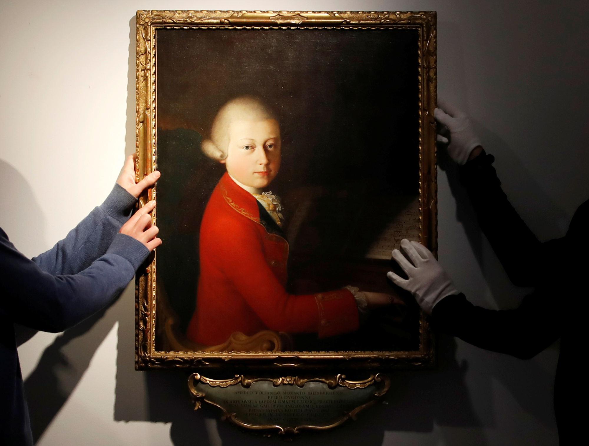 Wolfgang Amadeus Mozart, Rare portrait, Auction in Paris, Teenage prodigy, 2000x1520 HD Desktop