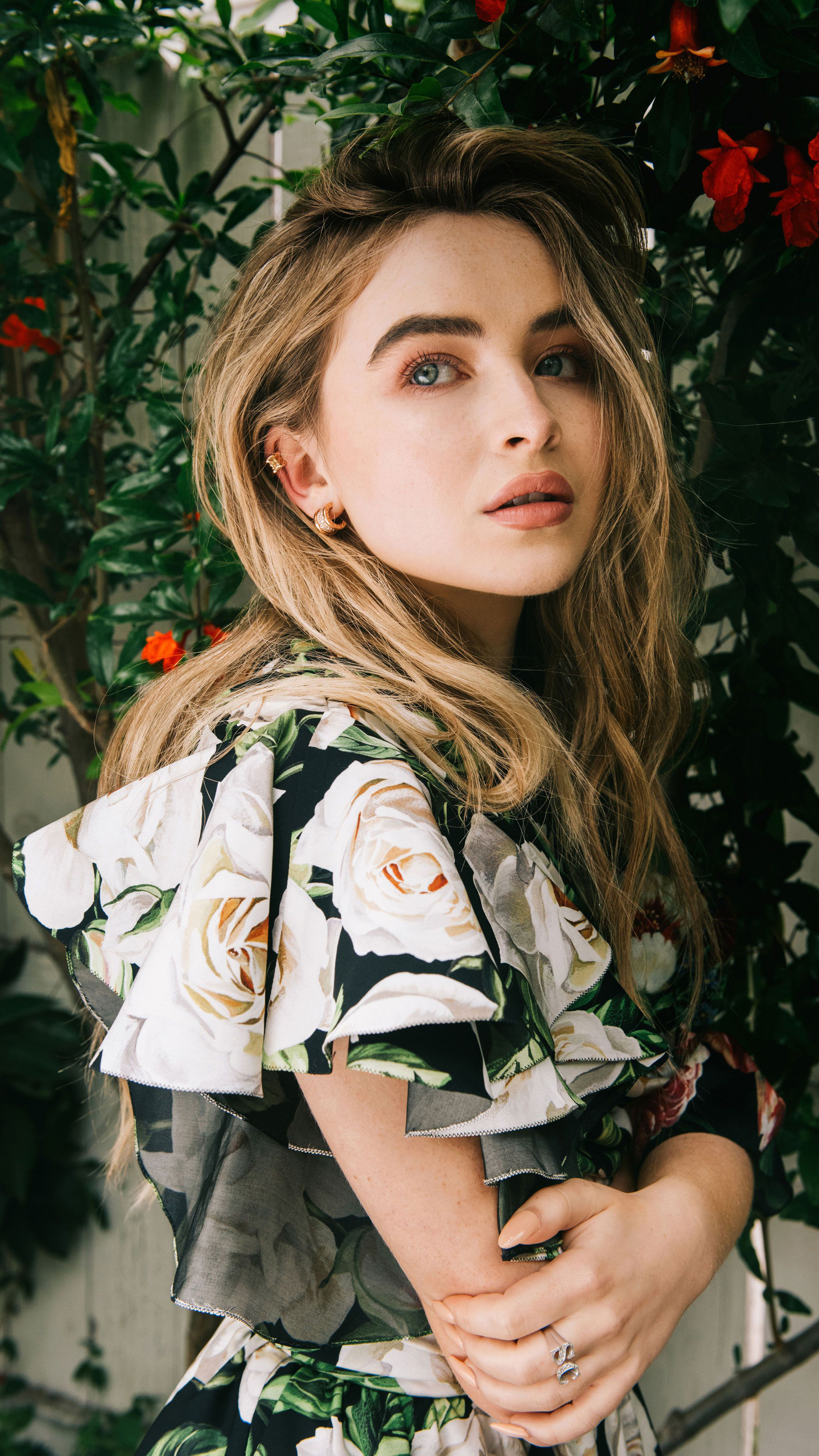 Sabrina Carpenter Marie Claire 2019, Sony Xperia, HD wallpapers, Images, 2160x3840 4K Handy