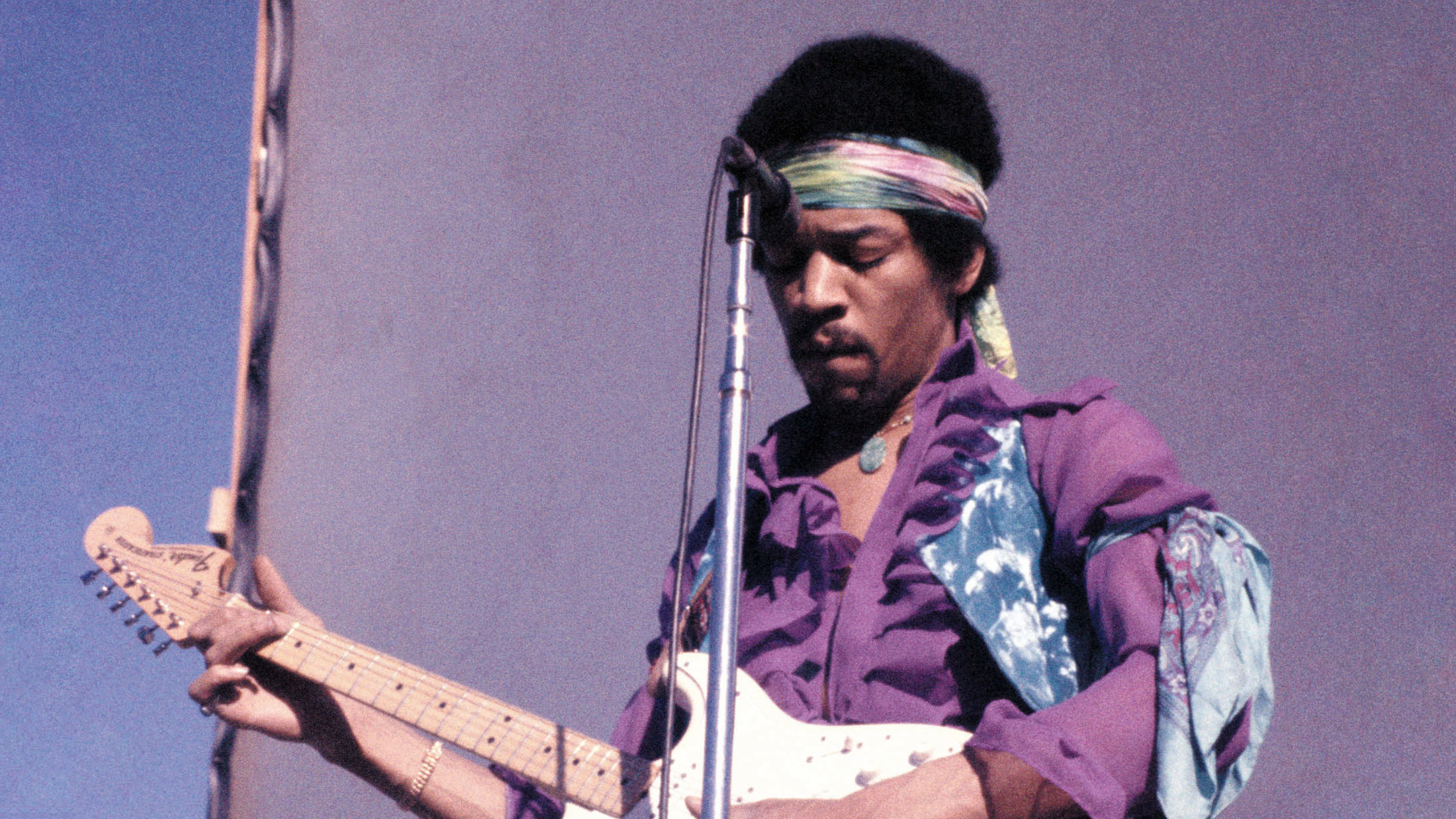 Jimi Hendrix (Celebs), Impact beyond solar systems, Legendary guitarist, 2200x1240 HD Desktop