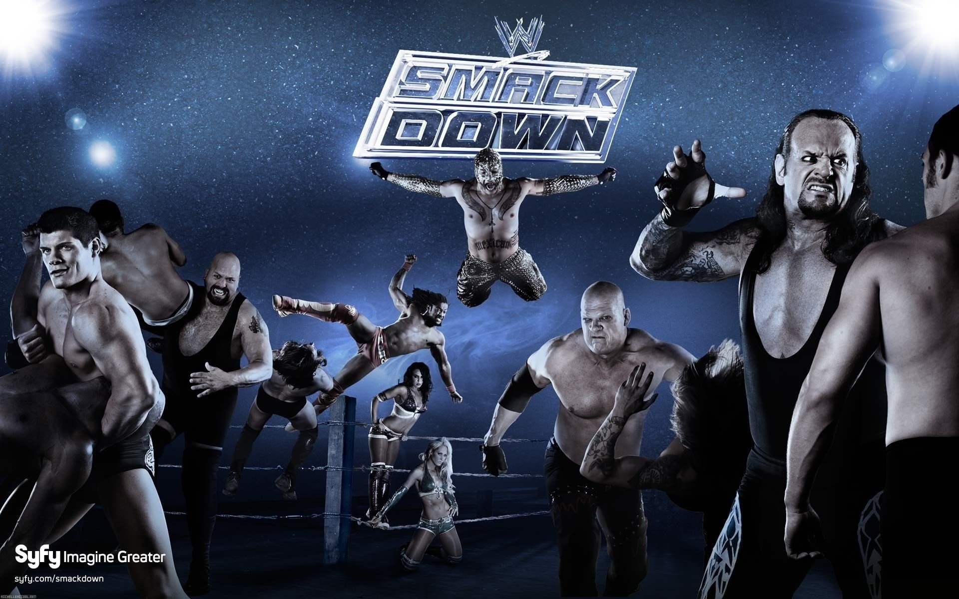 WWE SmackDown, Smack down wallpapers, Background pictures, Wrestling, 1920x1200 HD Desktop