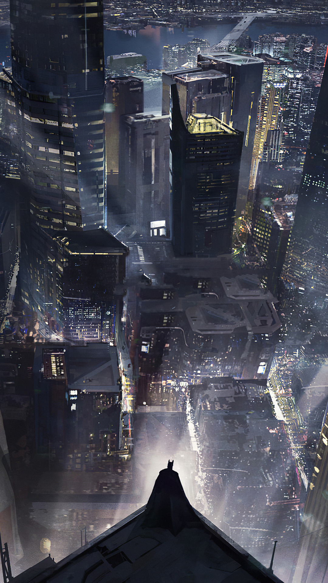 Batman, Gotham City, New iPhone wallpapers, 1080x1920 Full HD Phone