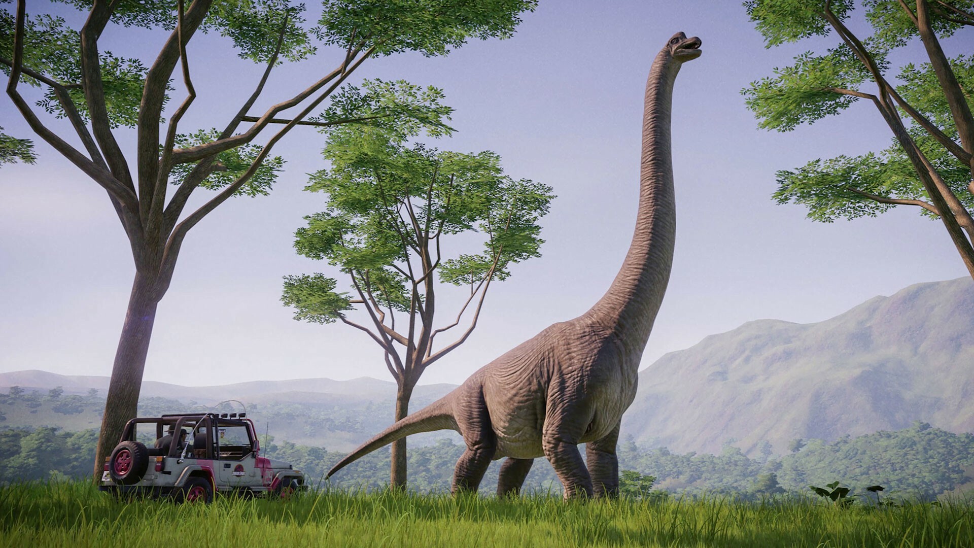Jurassic Park: The film won more than twenty awards, including three Academy Awards. 1920x1080 Full HD Background.