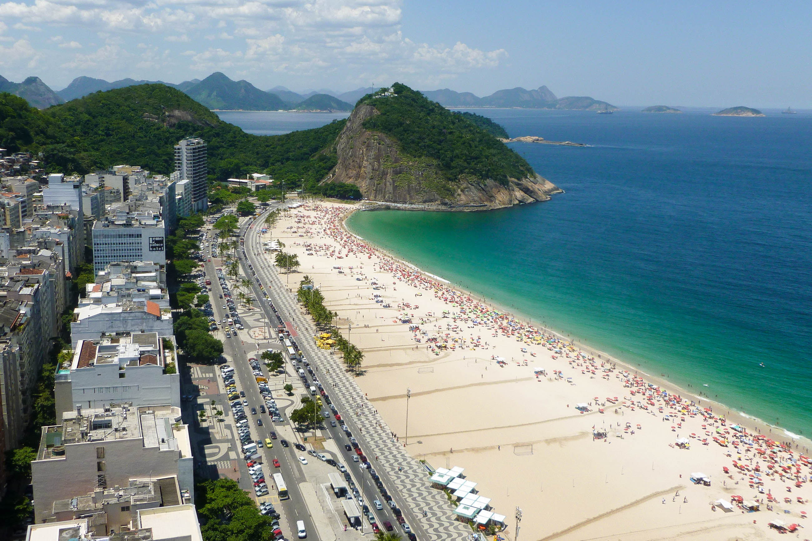 Copacabana charm, Rio de Janeiro, Brazilian getaway, Frank's Travelbox, 2600x1740 HD Desktop