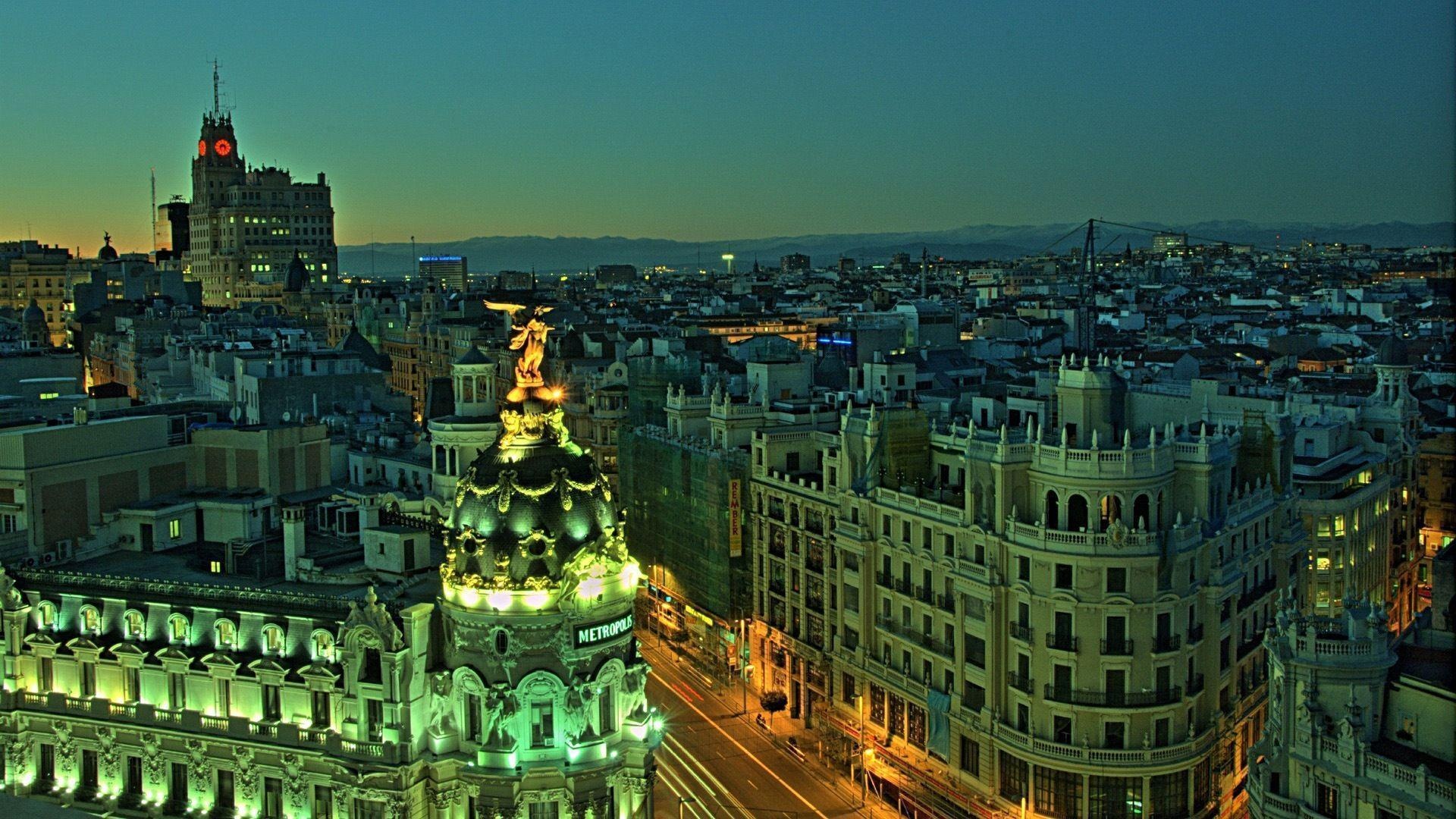 Madrid city, Vibrant culture, Stunning architecture, Spanish charm, 1920x1080 Full HD Desktop