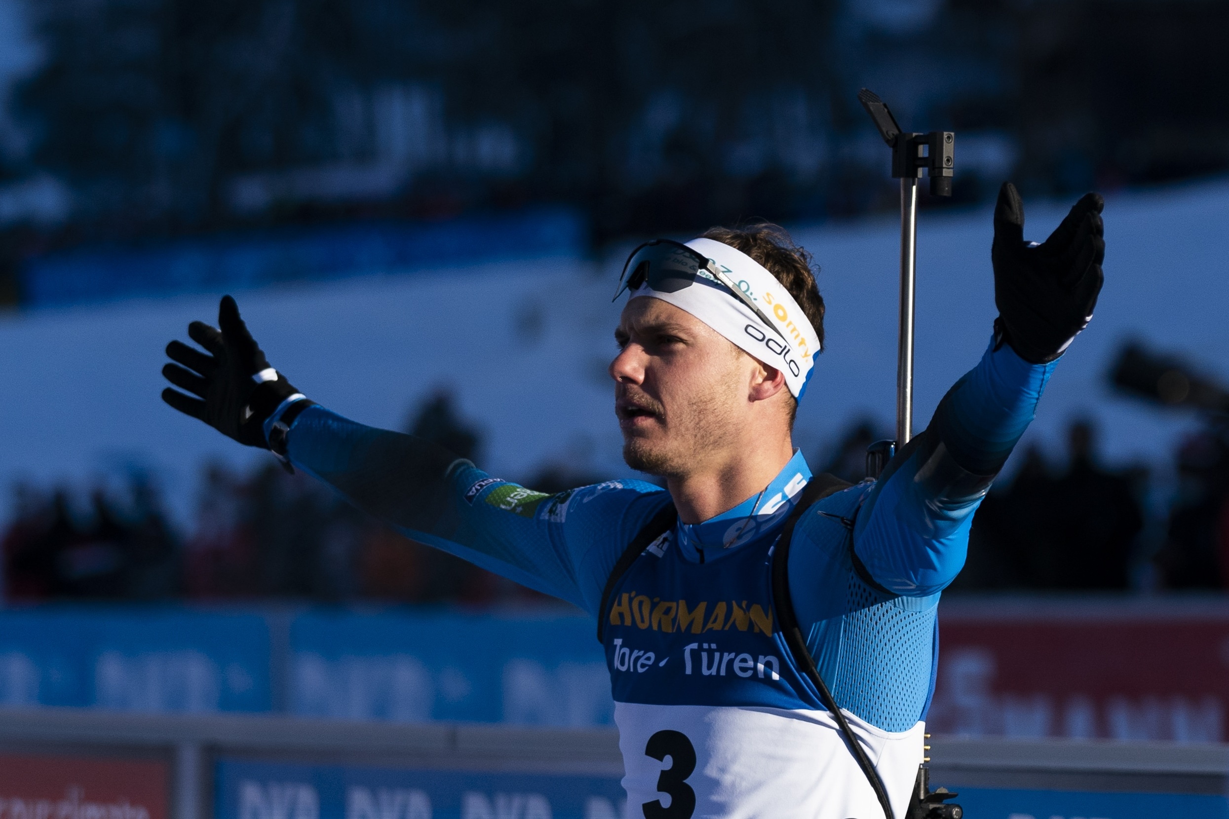Emilien Jacquelin, Biathlon victory, Ski nordique, 2490x1660 HD Desktop