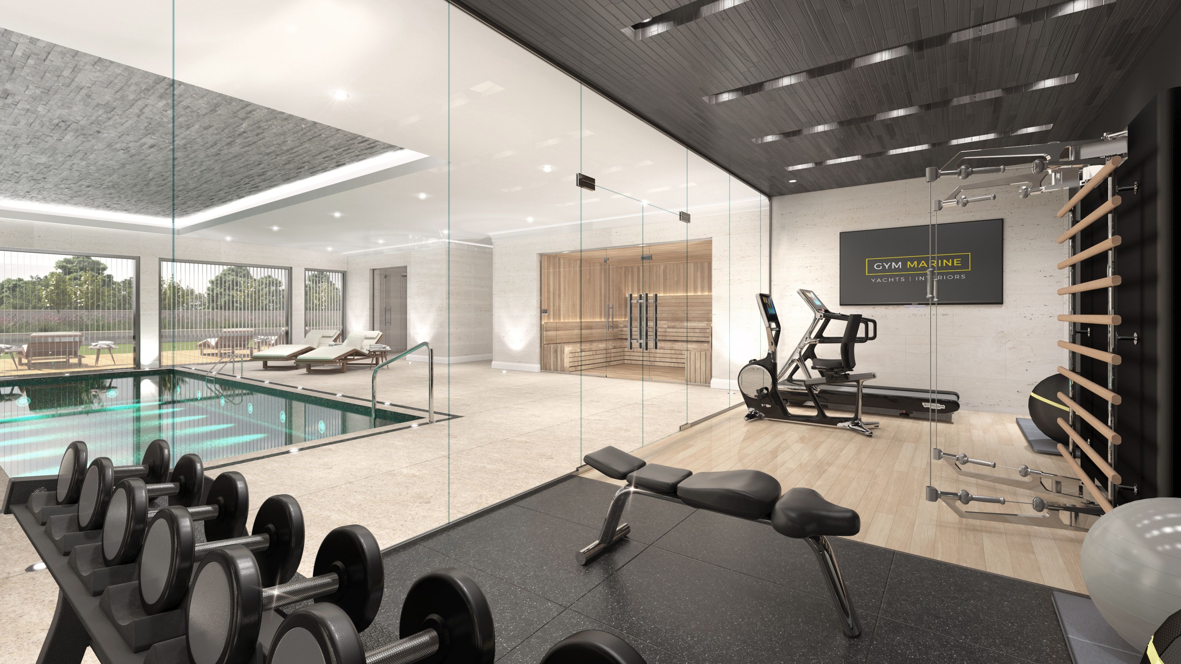 Love fitness, Gym interior, Gym design, Fitness inspiration, 3840x2160 4K Desktop