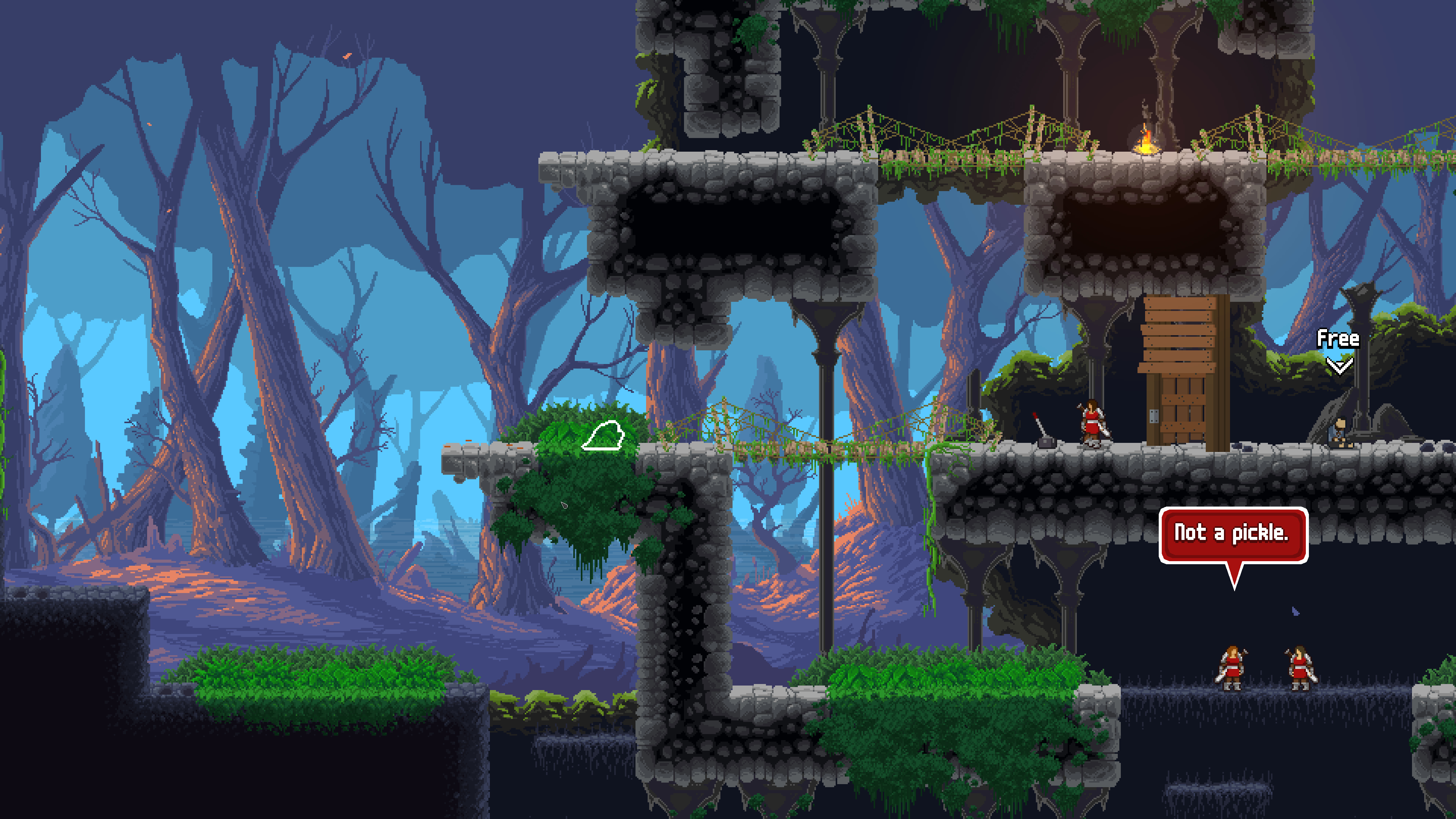Platform Game, Wildfire review, Stealth gameplay, Dynamic environments, 3840x2160 4K Desktop
