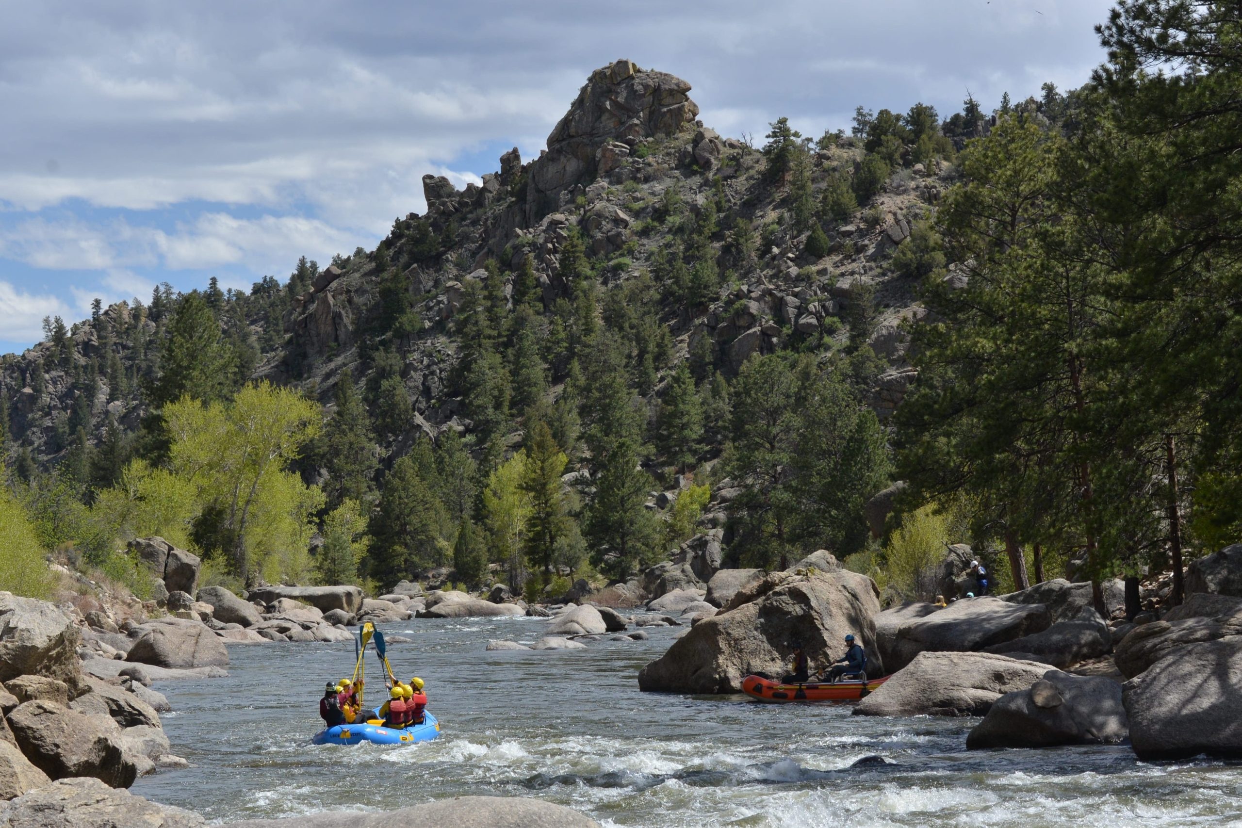 Arkansas River, Brown trout, Rafting adventures, 2560x1710 HD Desktop